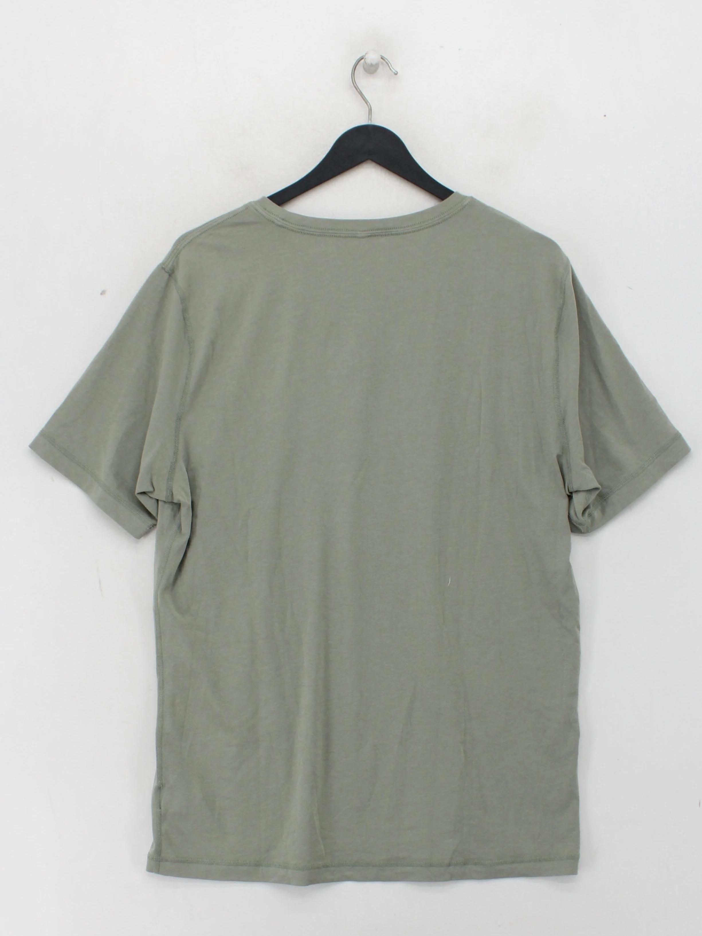 Vuori Men's T-Shirt Chest: 40 in Grey Cotton with Lyocell Modal, Elastane Basic - Image 2