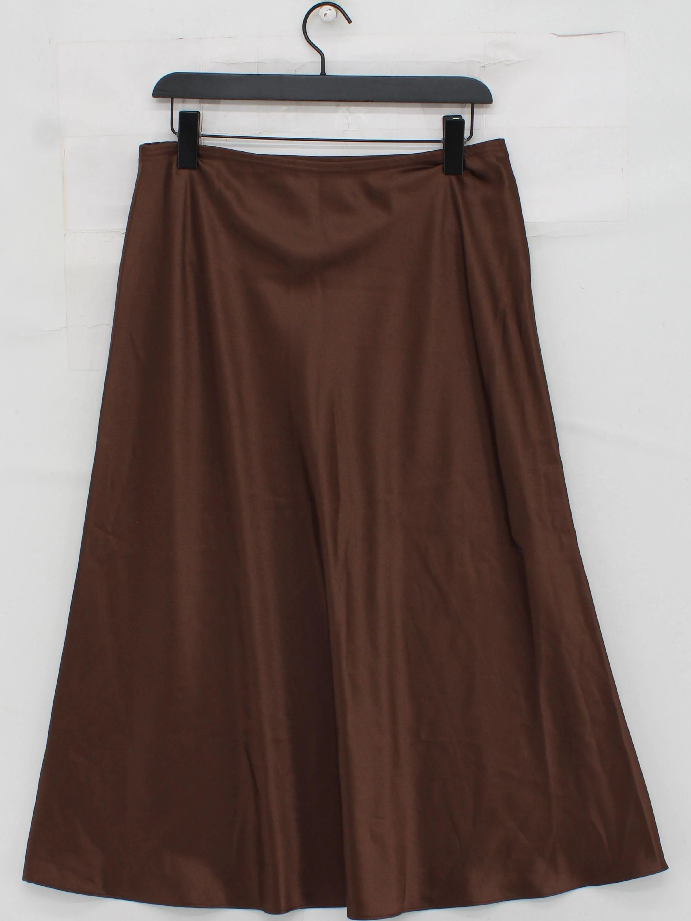 Vuori Women's Maxi Skirt M Brown 100% Polyester Long Maxi - Image 2