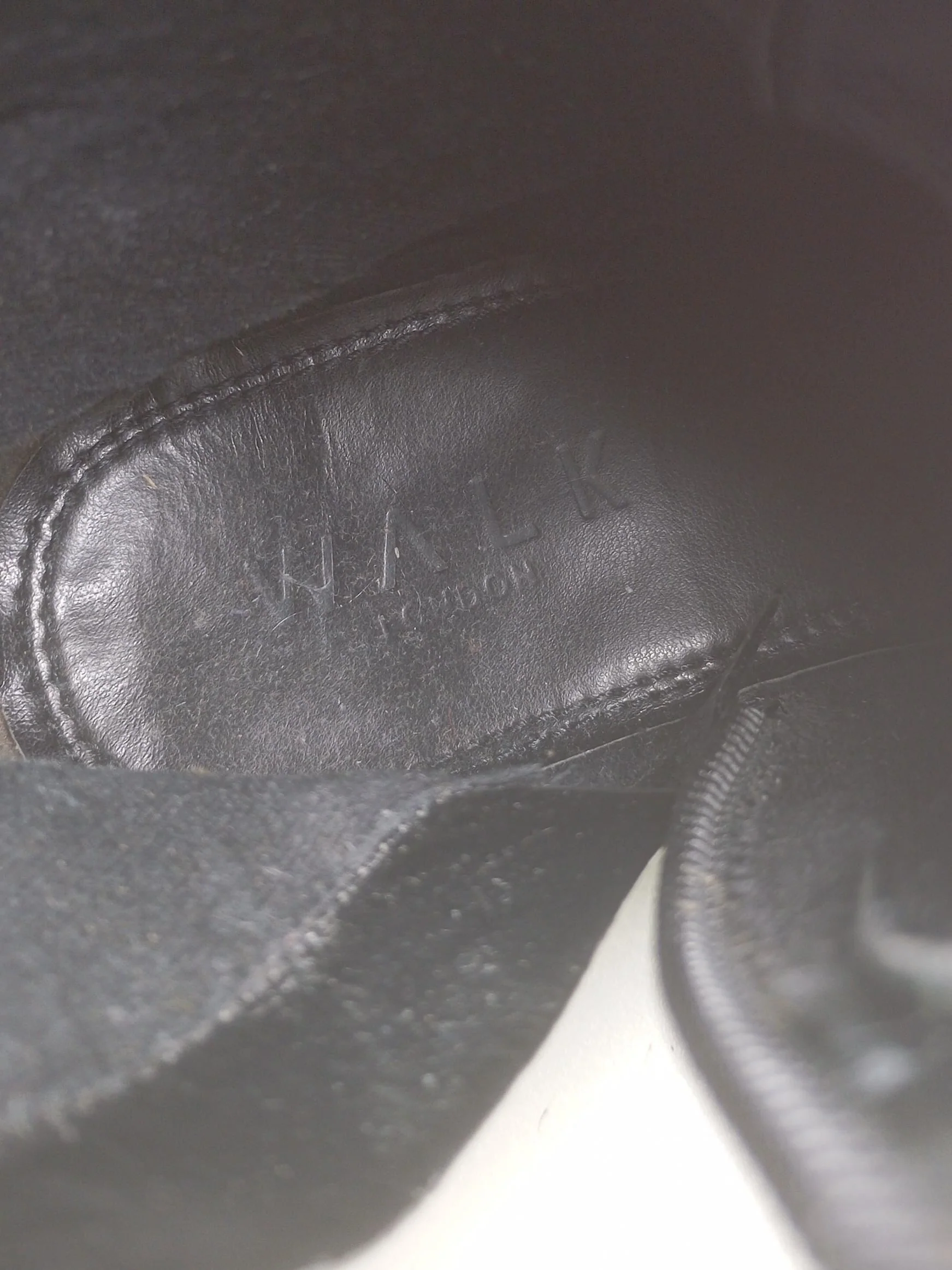Walk London Women's Boots UK 6.5 Black 100% Leather Combat - Image 10