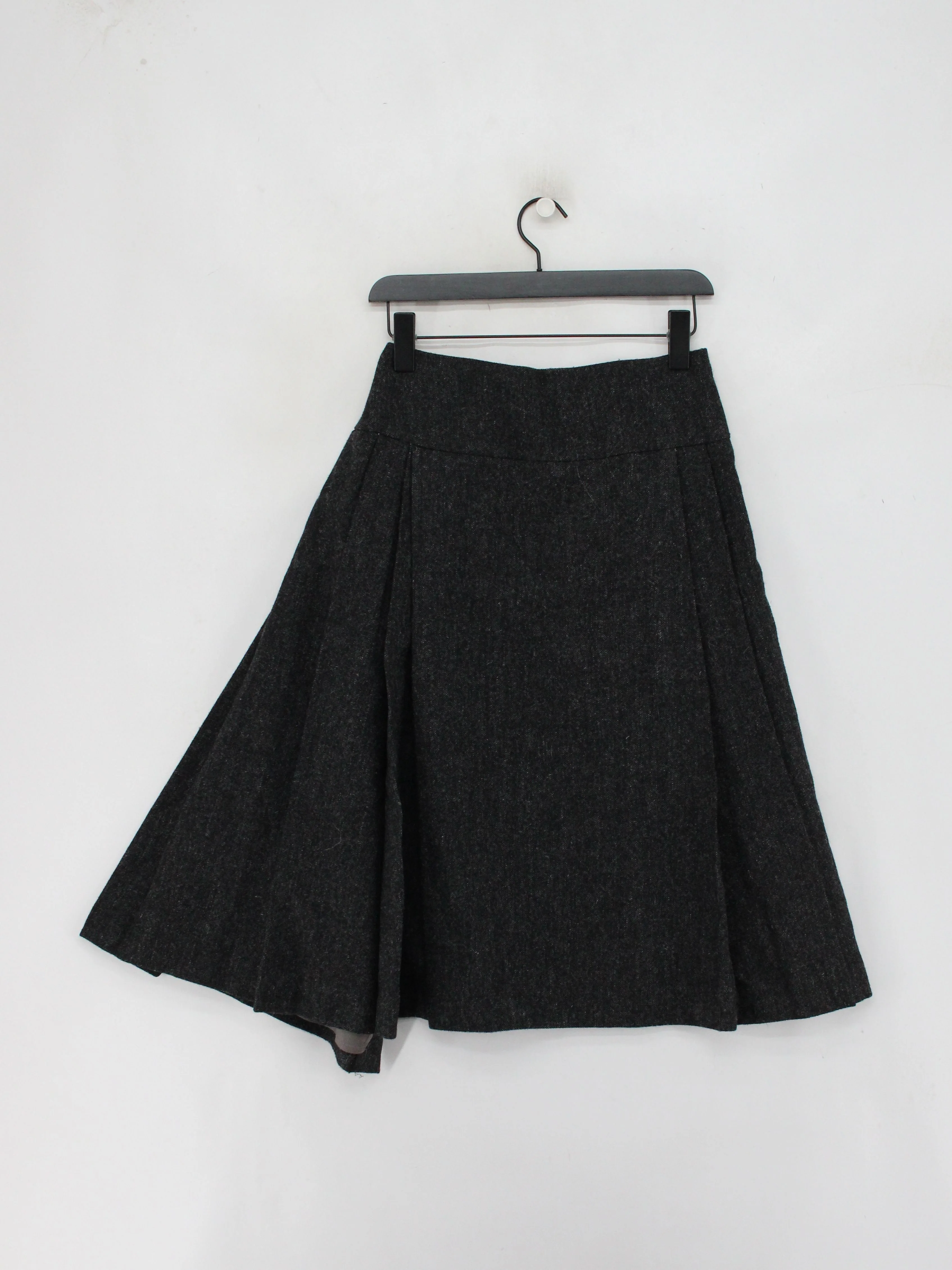 Walker Slater Women's Midi Skirt UK 10 Grey Wool with Viscose Midi Wrap - Image 2