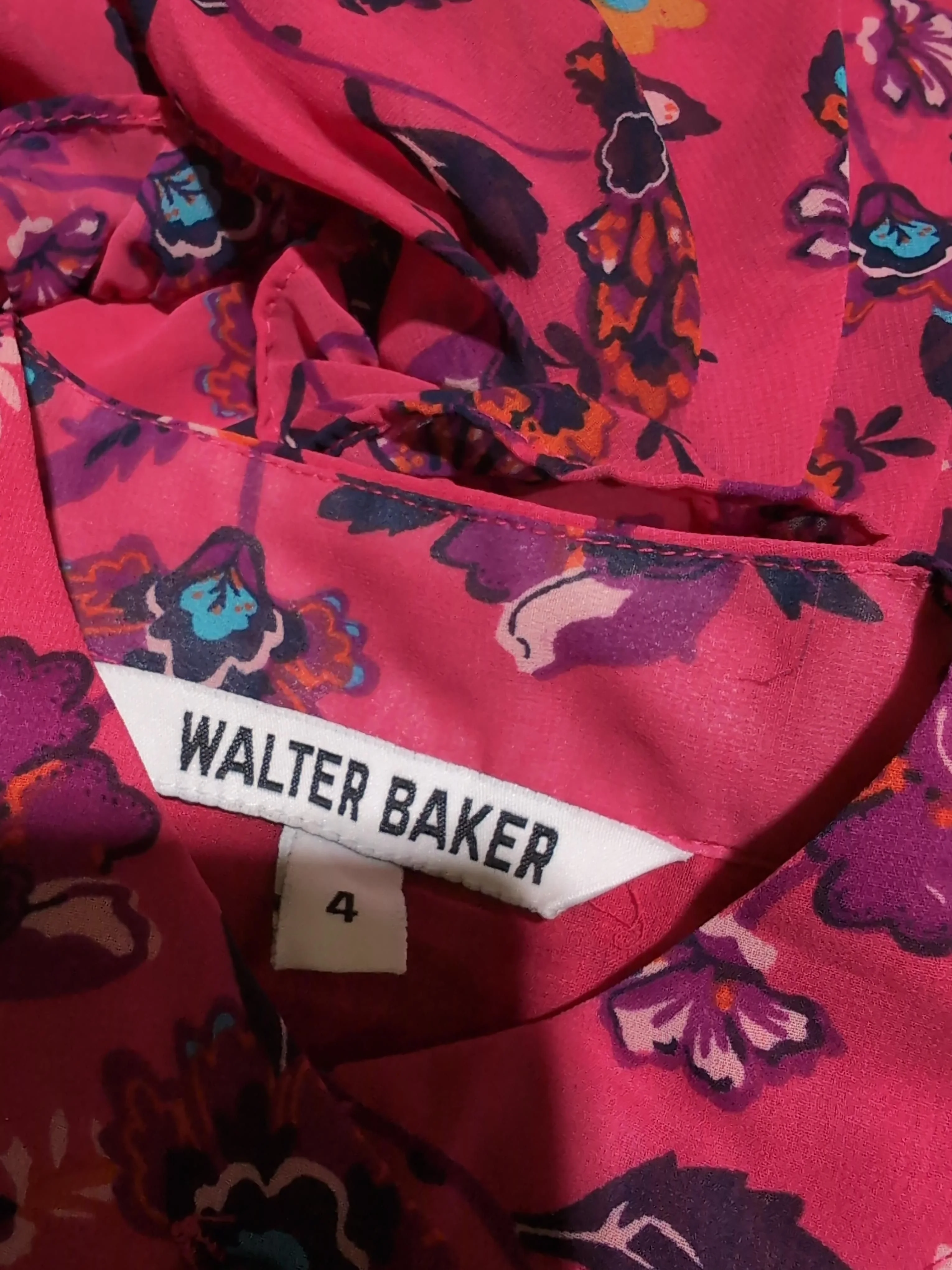 Walter Baker Mini Dress in Pink - Image 5
