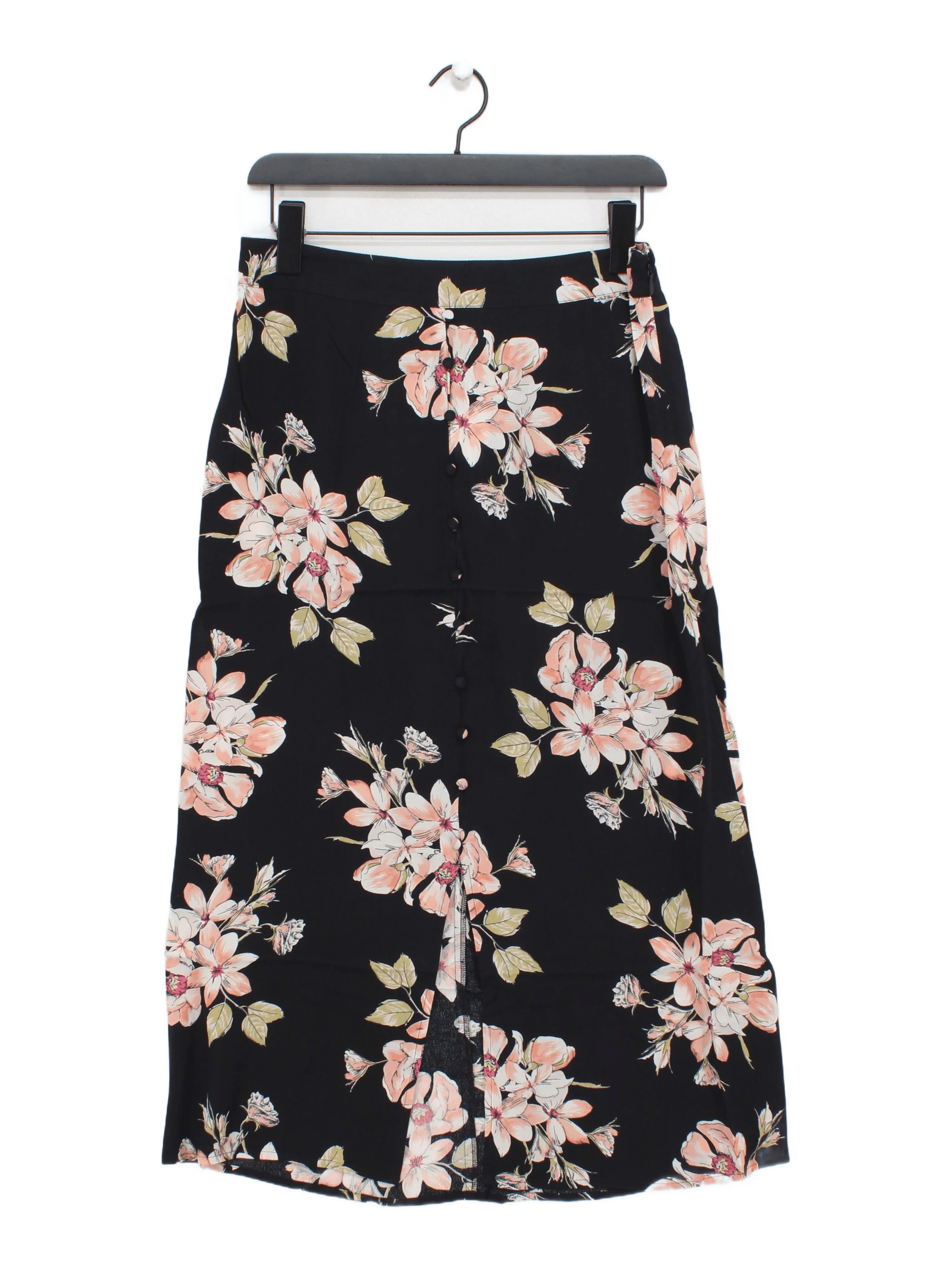 Warehouse Women's Maxi Skirt UK 12 Black 100% Viscose Maxi New with tags
