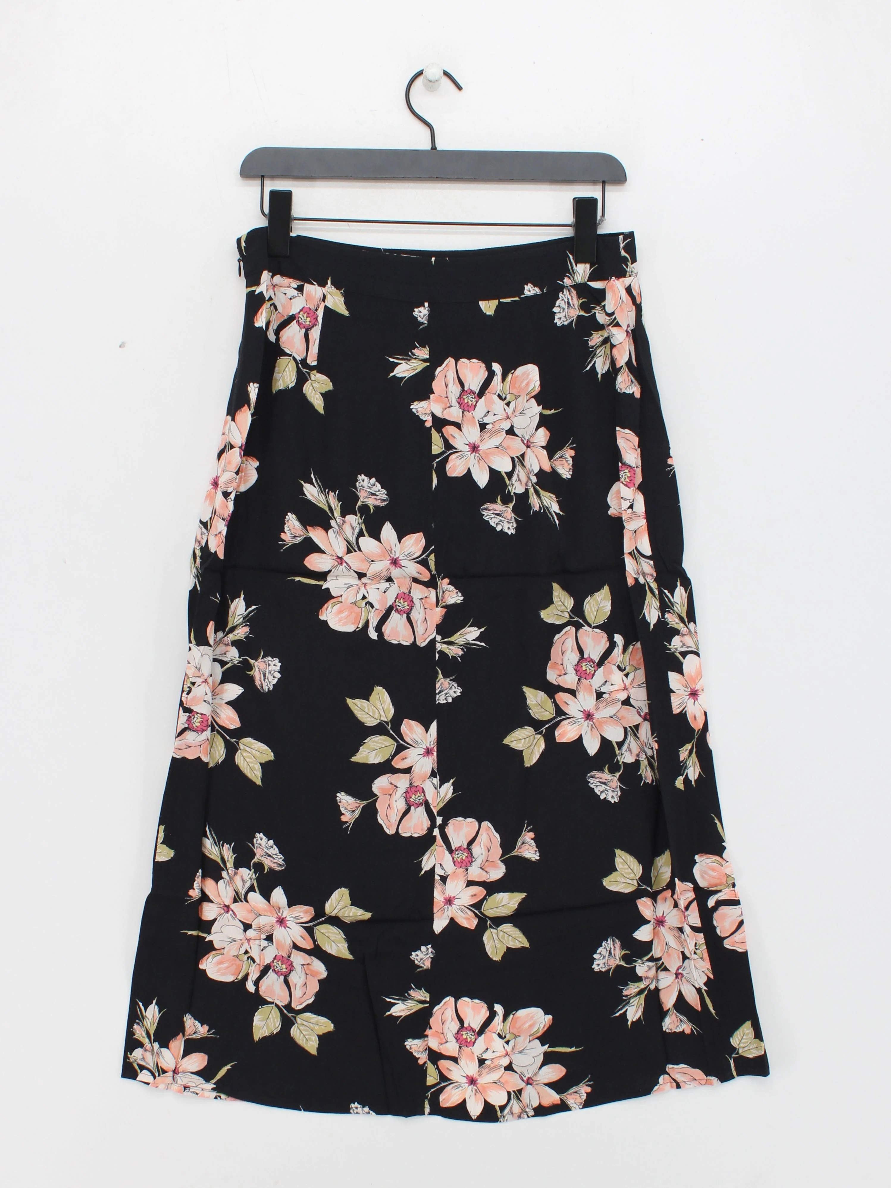 Warehouse Women's Maxi Skirt UK 12 Black 100% Viscose Maxi New with tags - Image 2