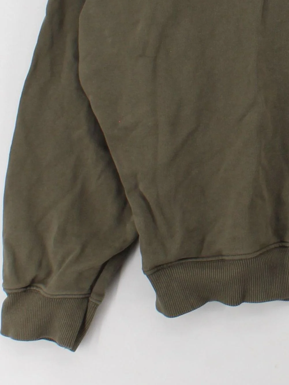 WAT.THE BRAND Women's Hoodie XL Green 100% Cotton Pullover - Image 4