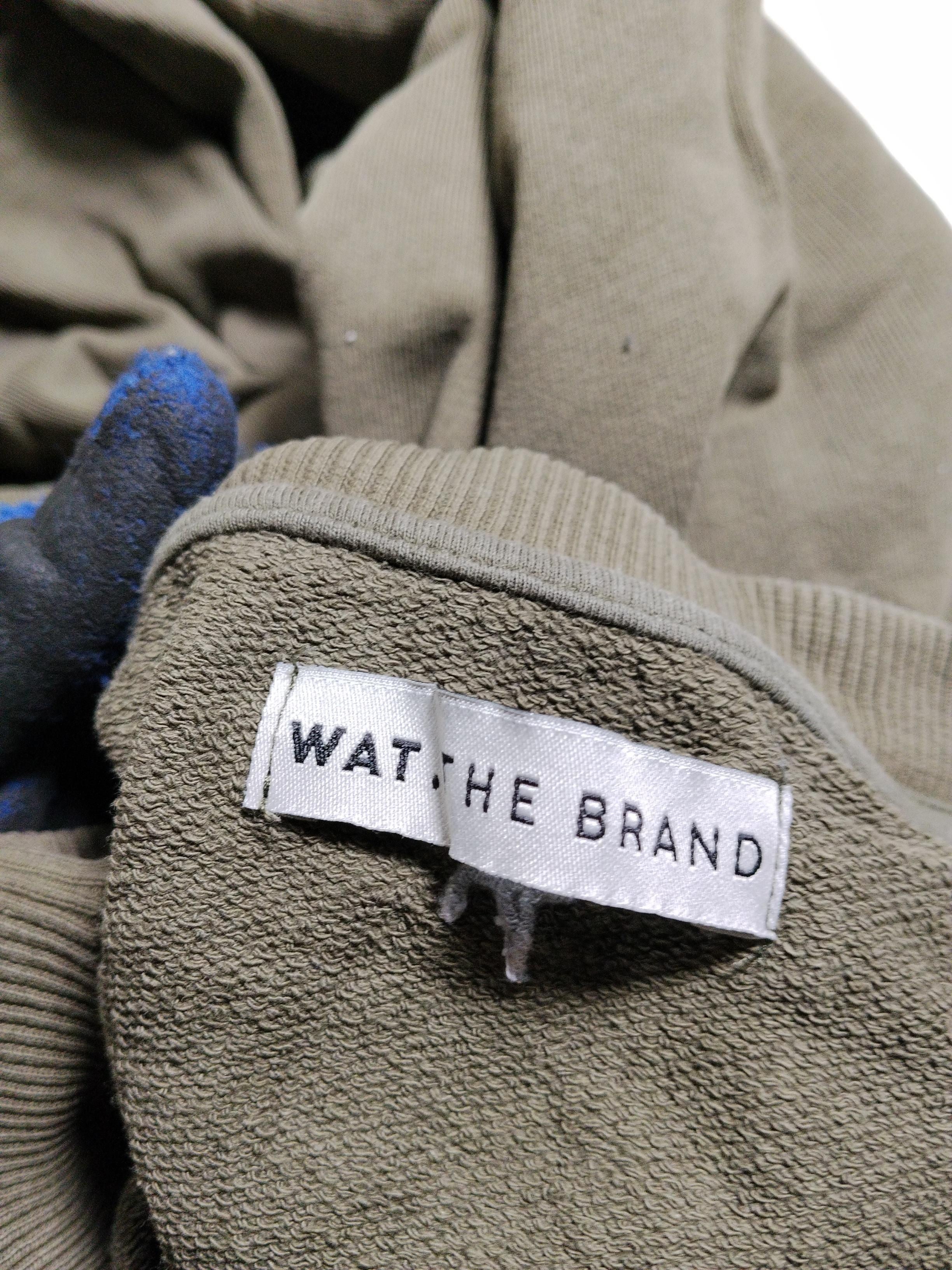 WAT.THE BRAND Women's Hoodie XL Green 100% Cotton Pullover - Image 5
