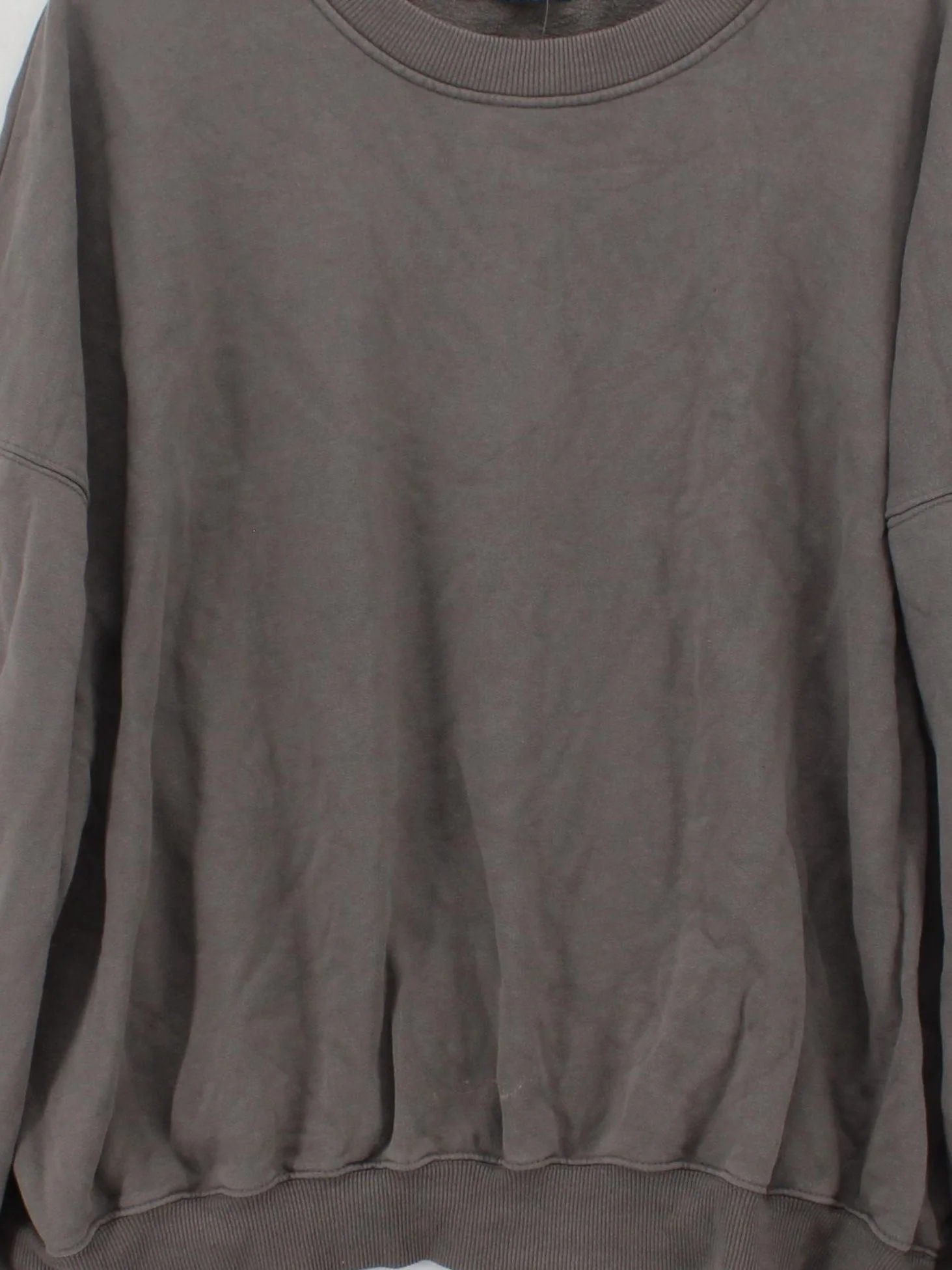 WAT.THE BRAND Women's Hoodie XL Grey 100% Cotton Pullover - Image 3