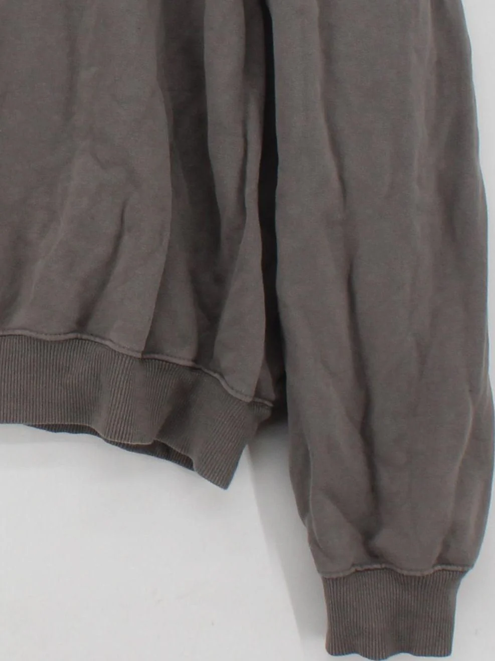 WAT.THE BRAND Women's Hoodie XL Grey 100% Cotton Pullover - Image 4