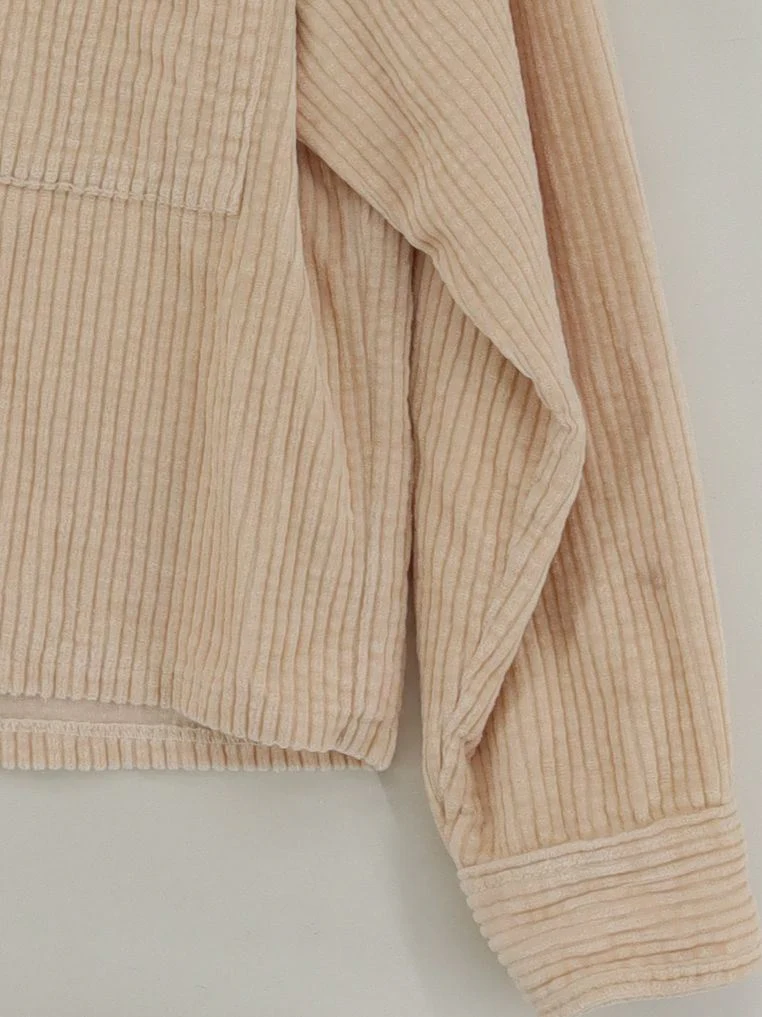 WAX London Men's Shirt S Cream Striped 100% Cotton Basic - Image 4