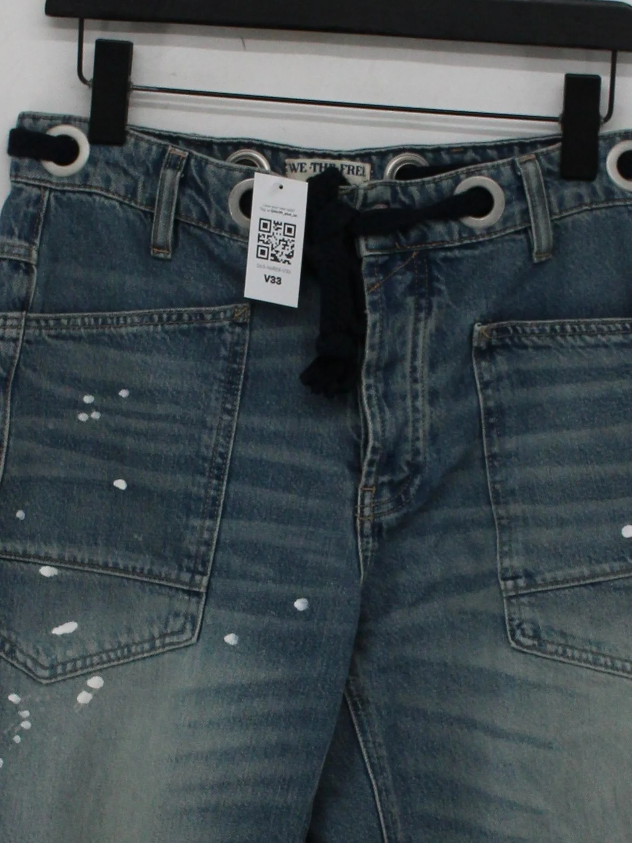 We The Free Men's Jeans W 26 in Blue 100% Cotton Straight - Image 3