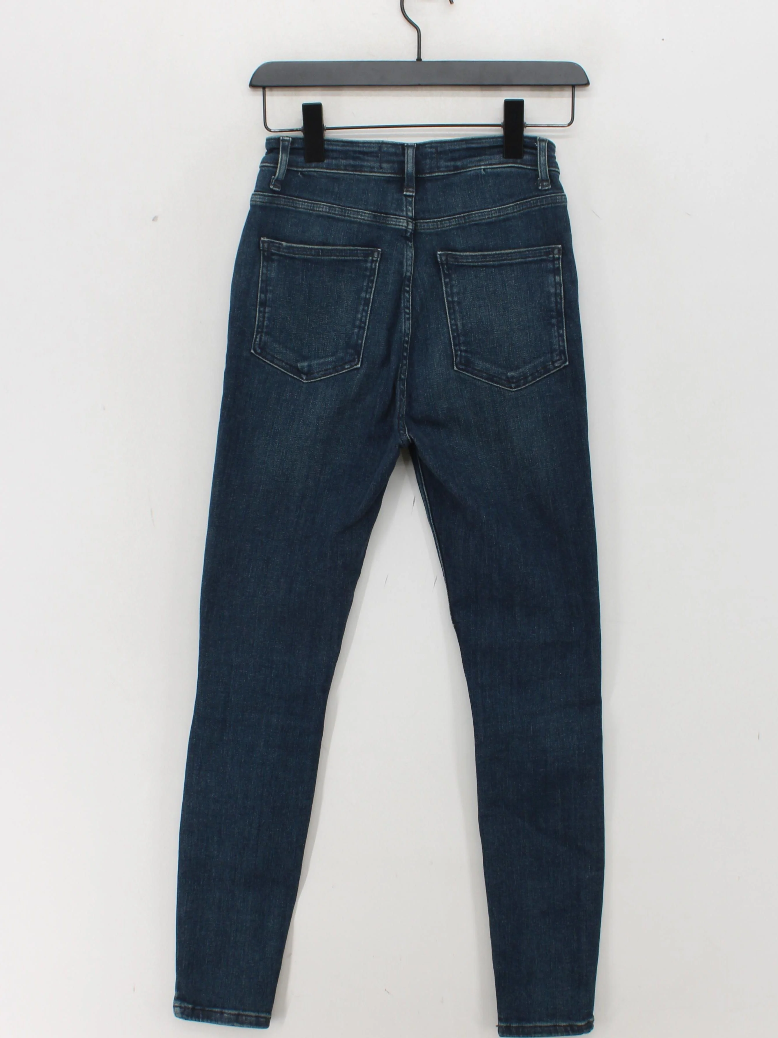 We The Free Women's Jeans W 27 in Blue Cotton with Polyester, Elastane Skinny - Image 2