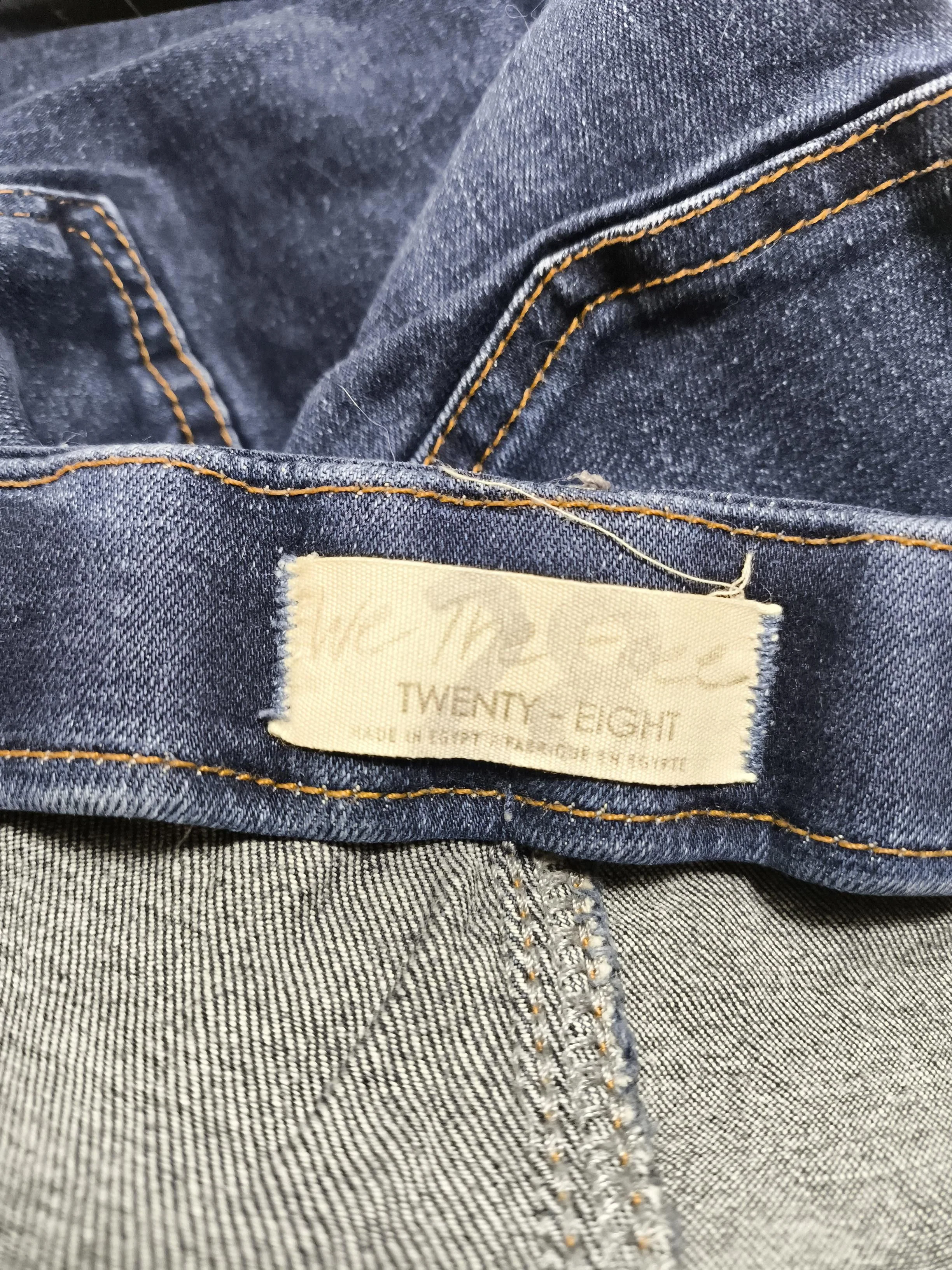 We The Free Women's Jeans W 28 in Blue Cotton with Elastane Skinny - Image 5