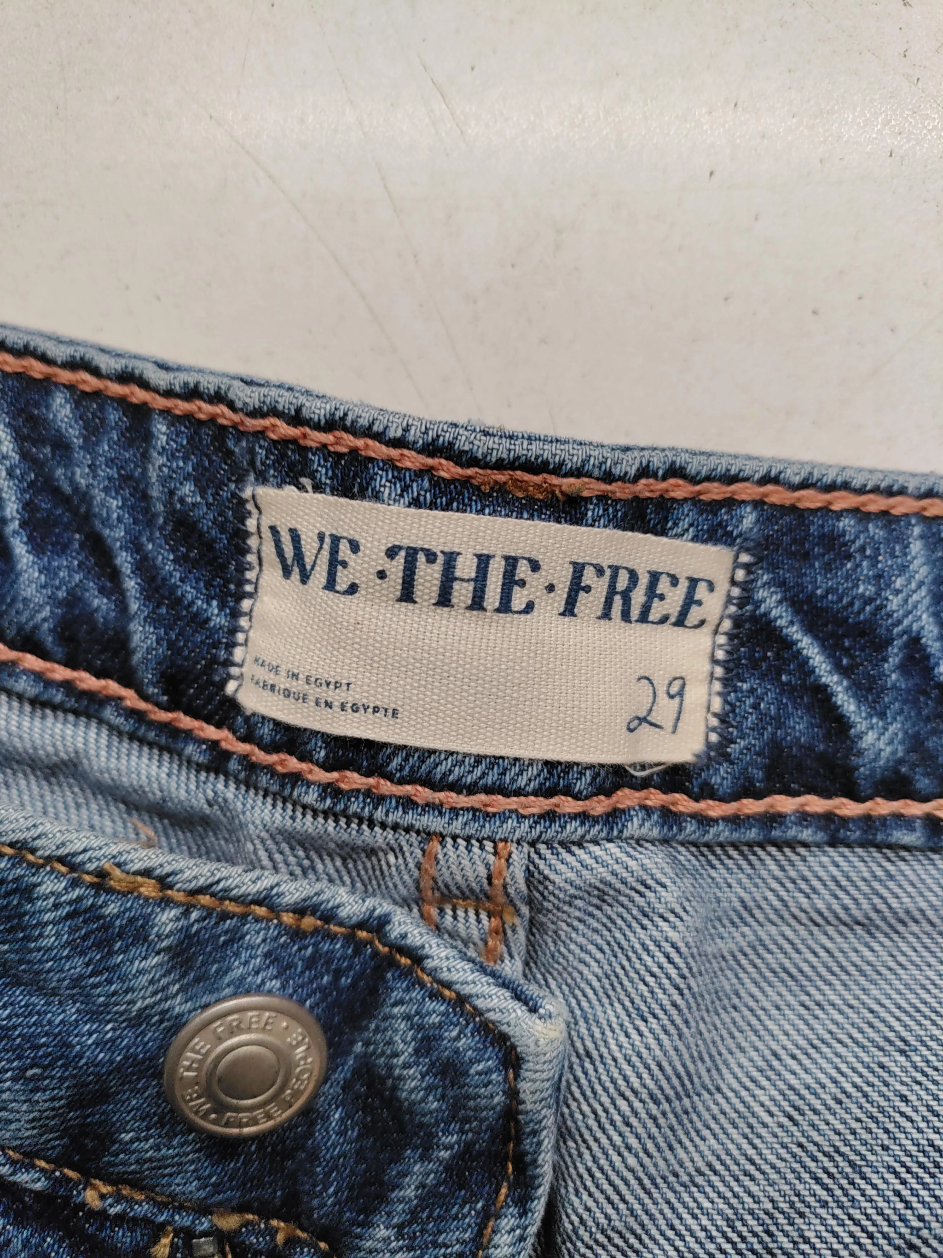 We The Free Women's Jeans W 29 in Blue 100% Cotton Mom - Image 6