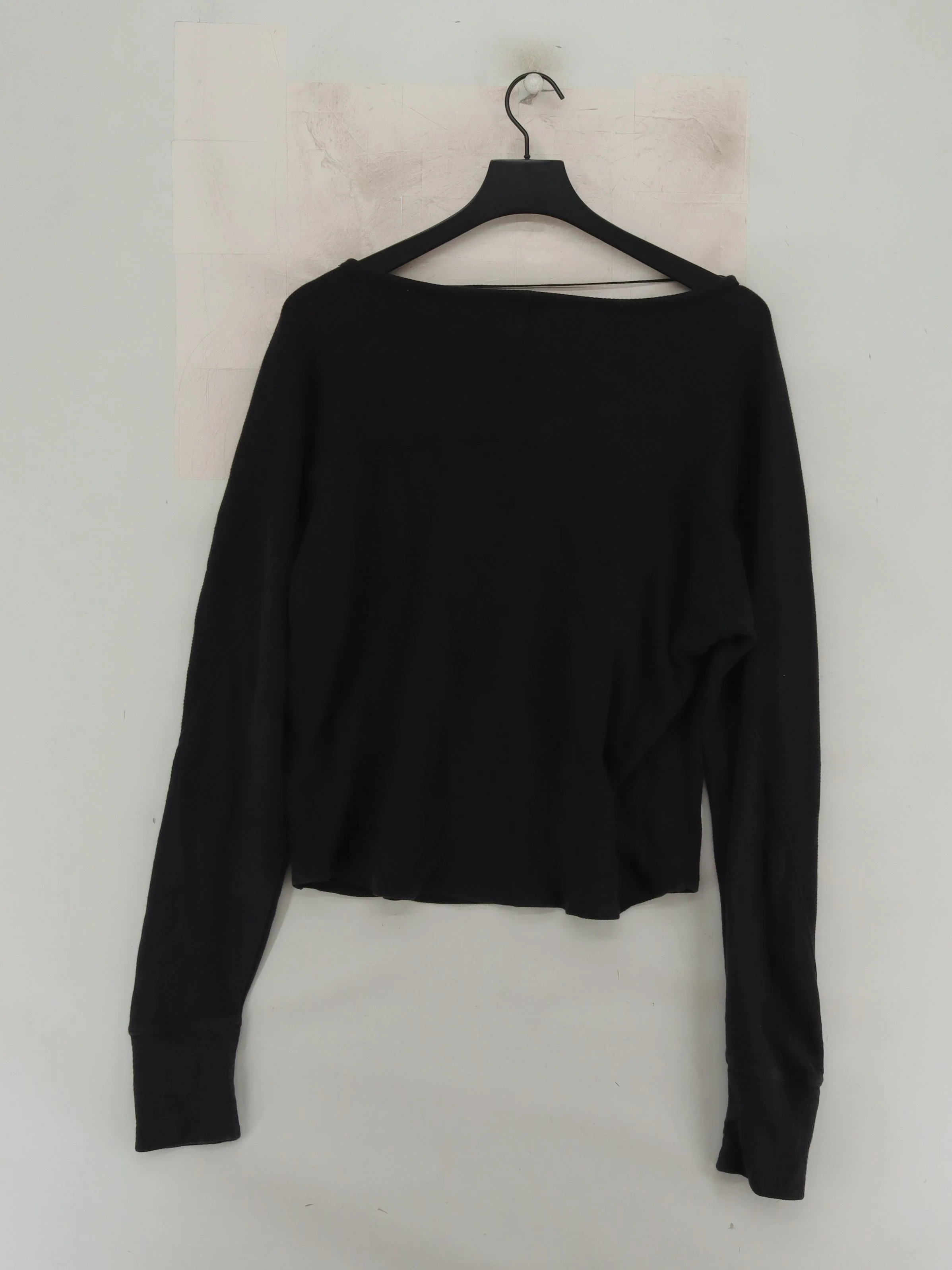 We The Free Women's Jumper XL Black Cotton with Elastane Round Neck Pullover - Image 2