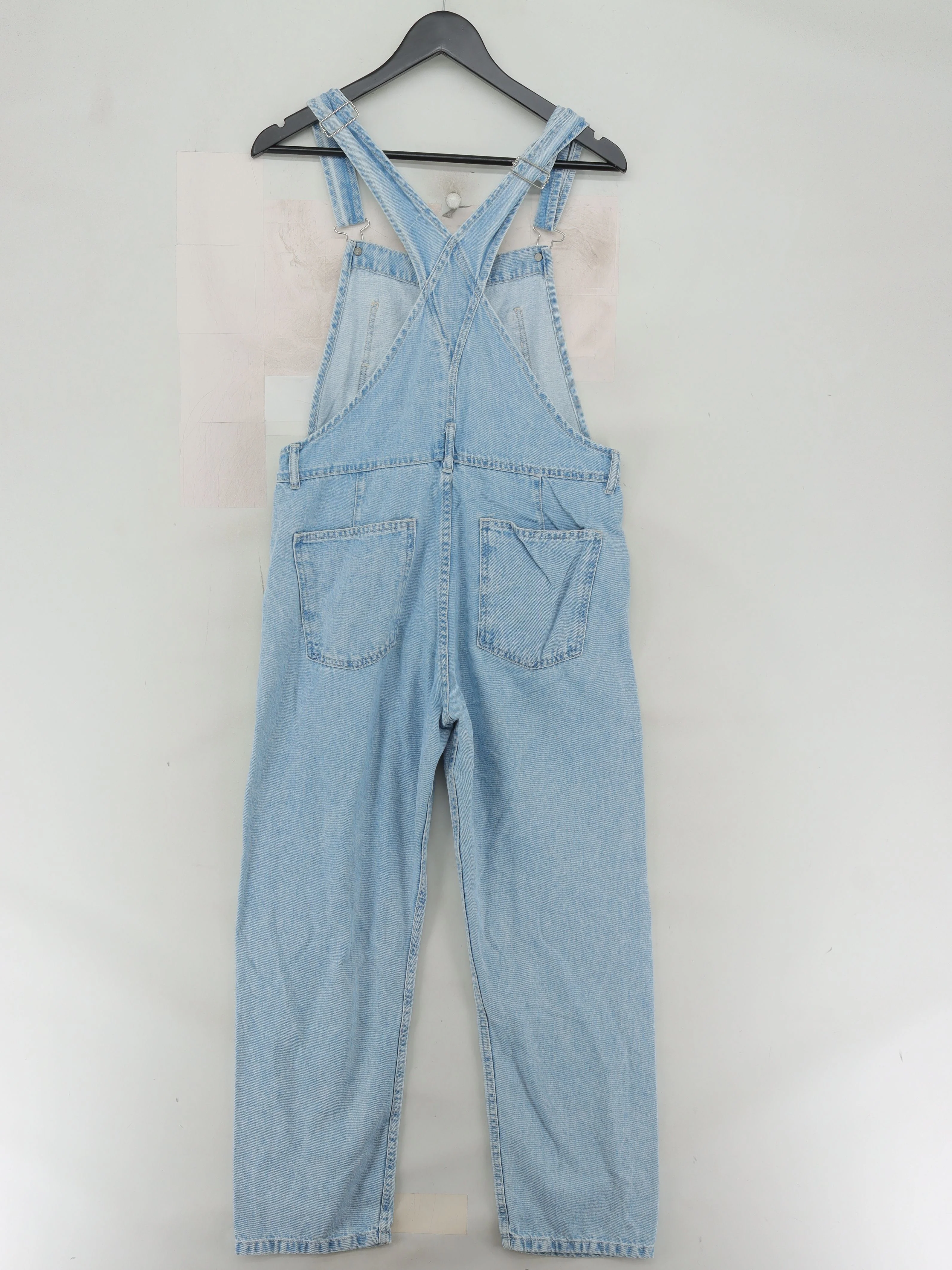 We The Free Women's Jumpsuit S Blue 100% Cotton Straight Jumpsuit - Image 2