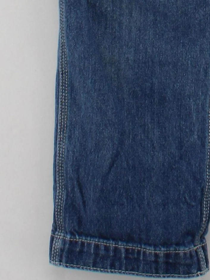 We The Free Women's Jumpsuit W 27 in Blue 100% Cotton Straight Jumpsuit - Image 4