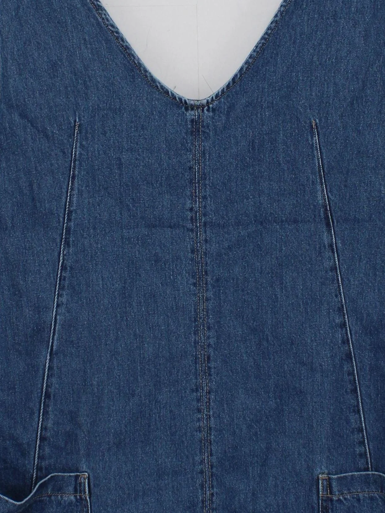 We The Free Women's Playsuit XL Blue 100% Cotton Playsuit - Image 3