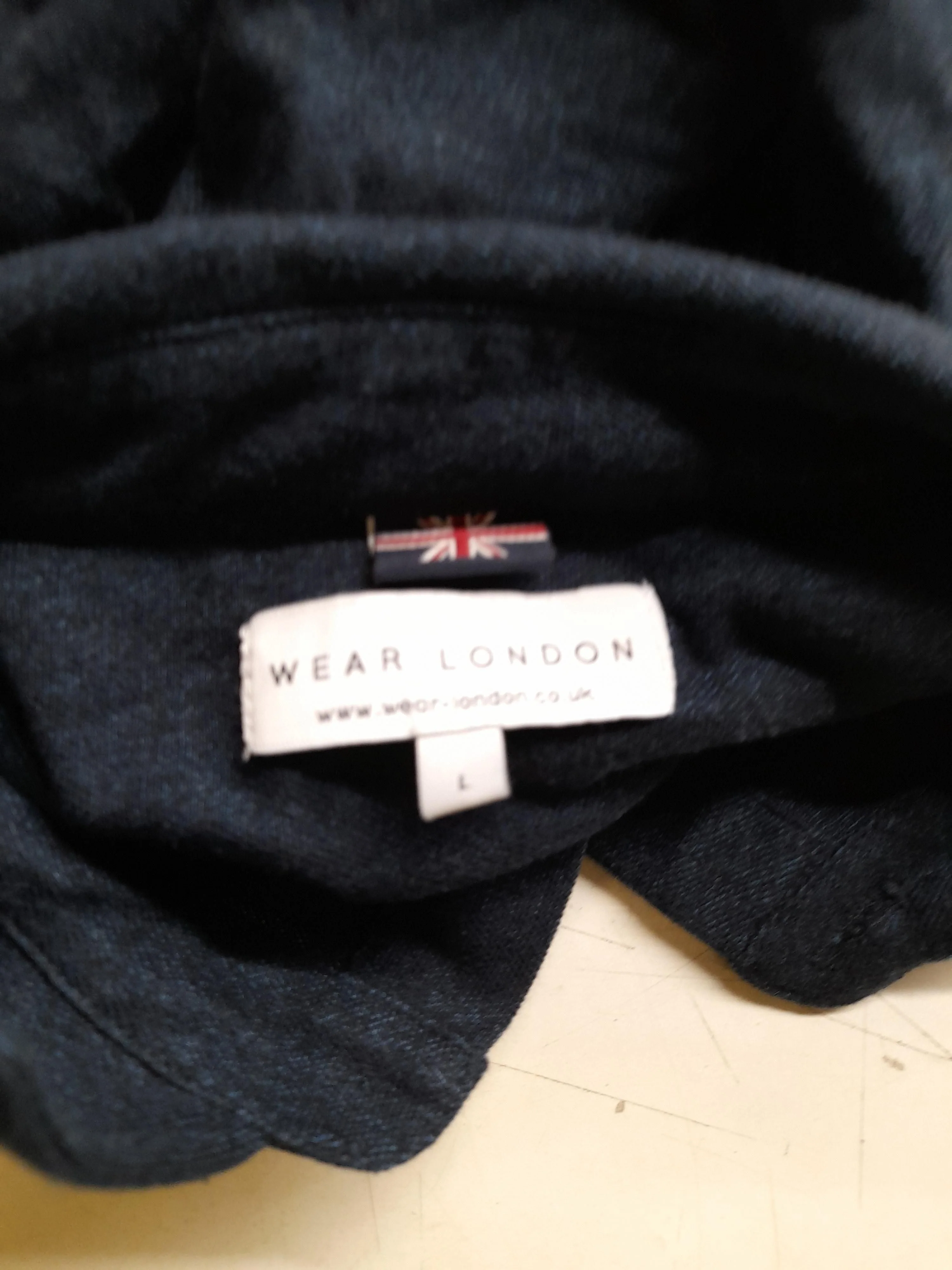Wear London Men's Shirt L Blue 100% Cotton Basic - Image 5