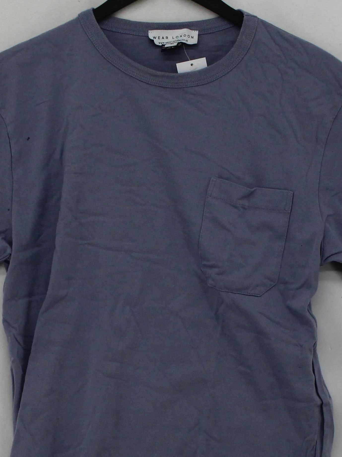 Wear London Men's T-Shirt M Blue 100% Cotton Basic - Image 3