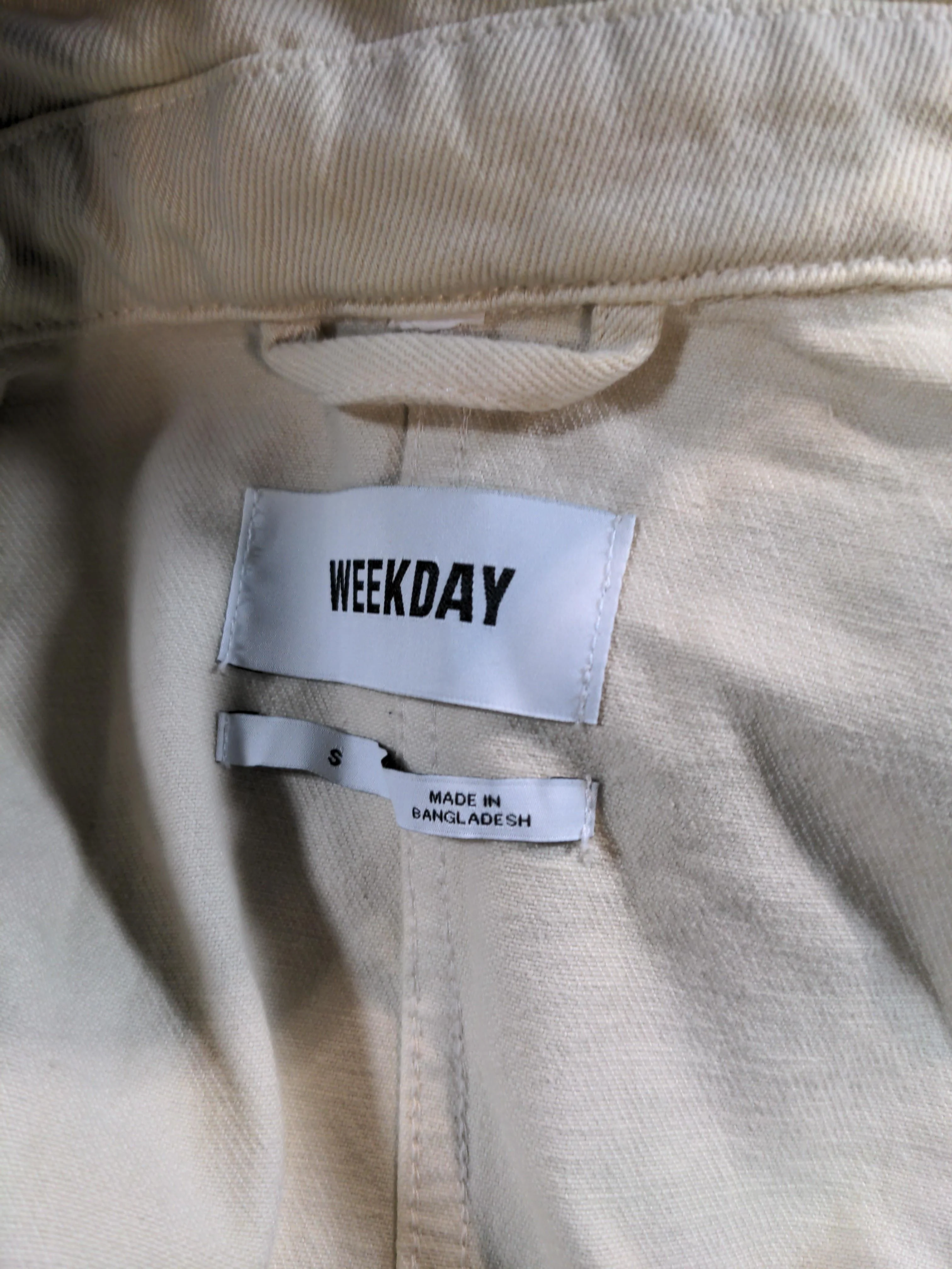 Weekday Bomber Jacket jacket cream - Image 5