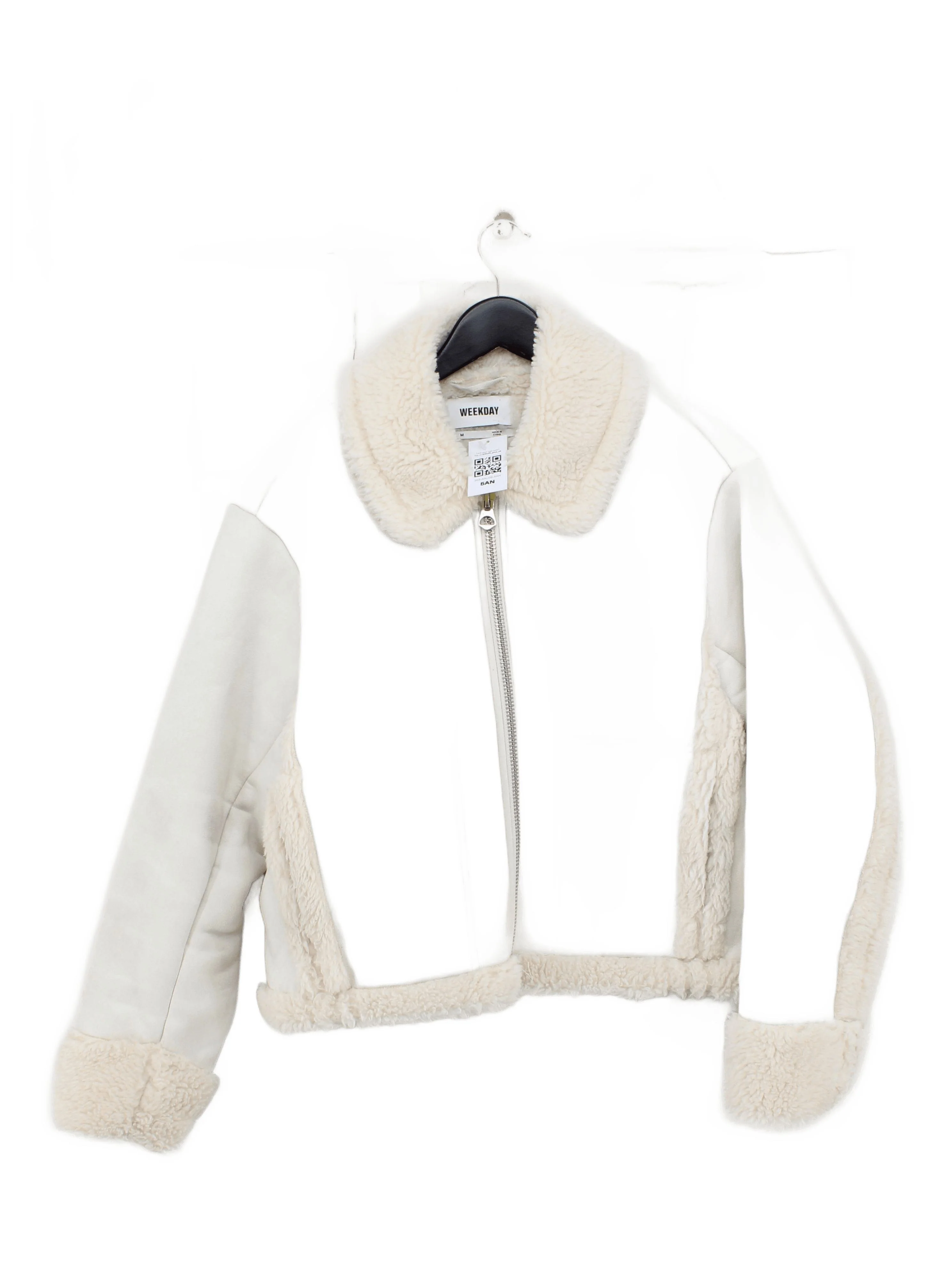 Weekday Bomber Jacket jacket cream