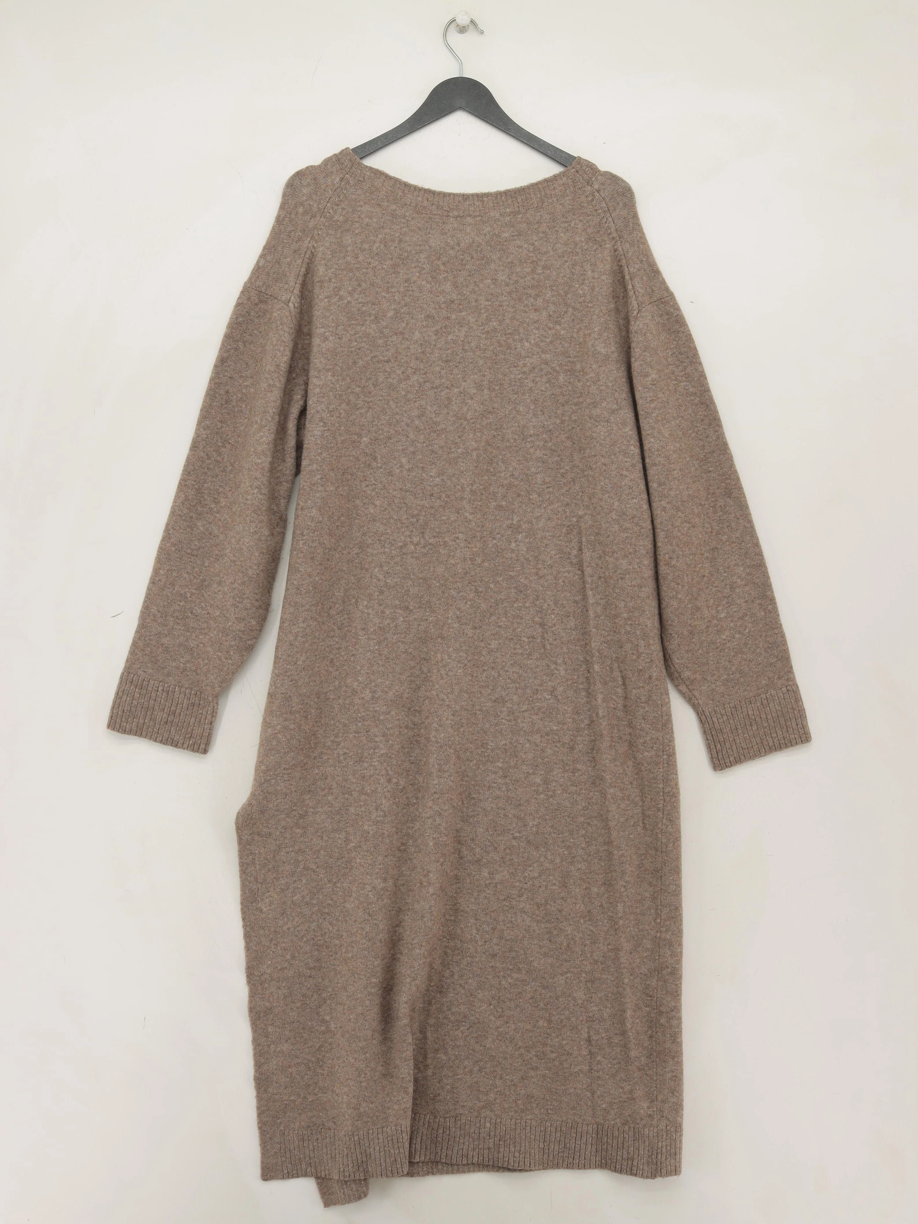 Weekday Jumper Midi Dress L in Brown - Image 2