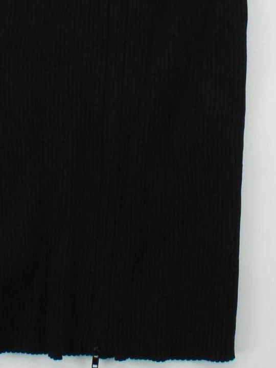 Weekday Jumper Midi Dress XS in Black - Image 4