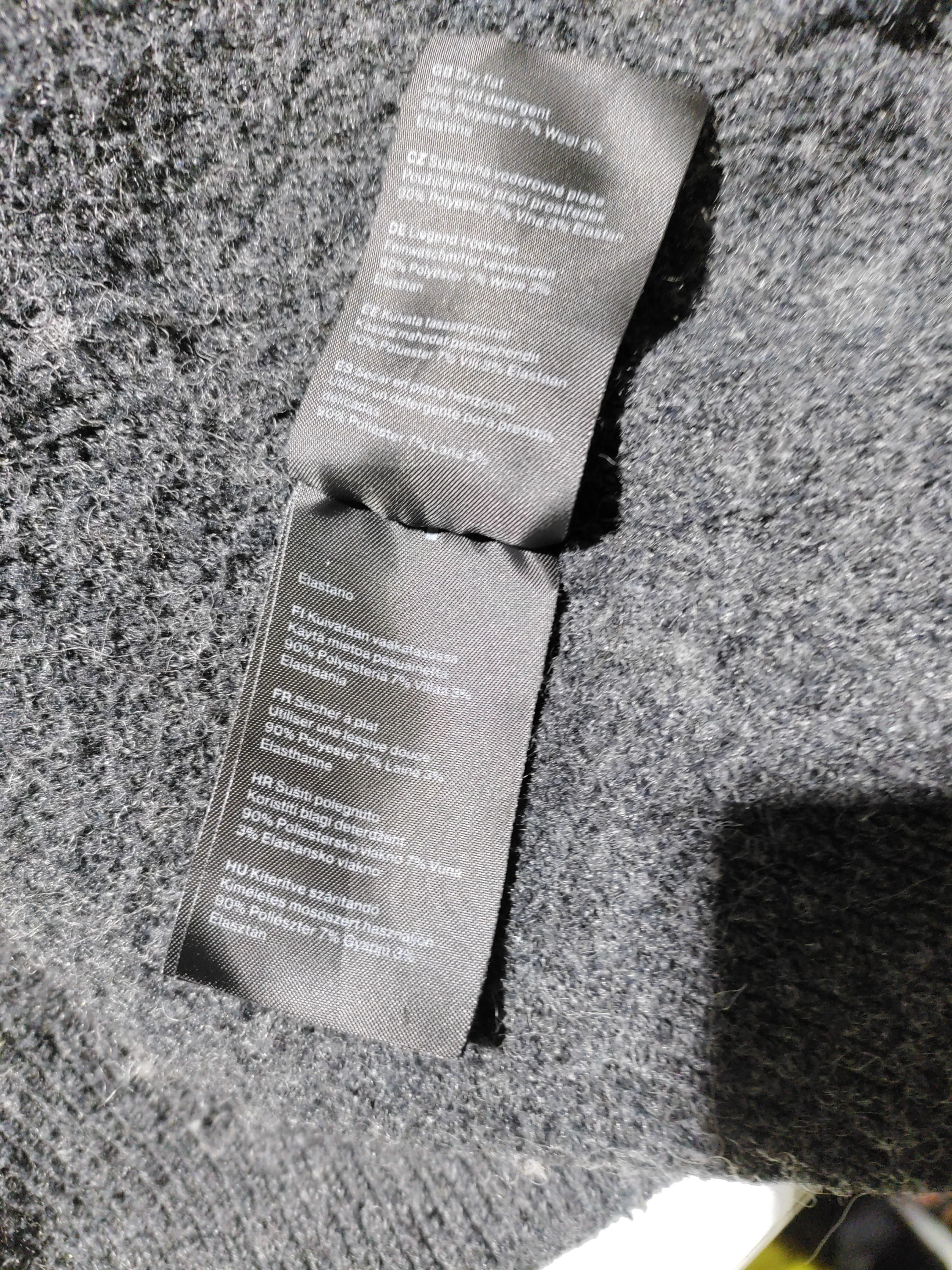 Weekday Men's Hoodie M Grey Polyester with Wool, Elastane Pullover - Image 7