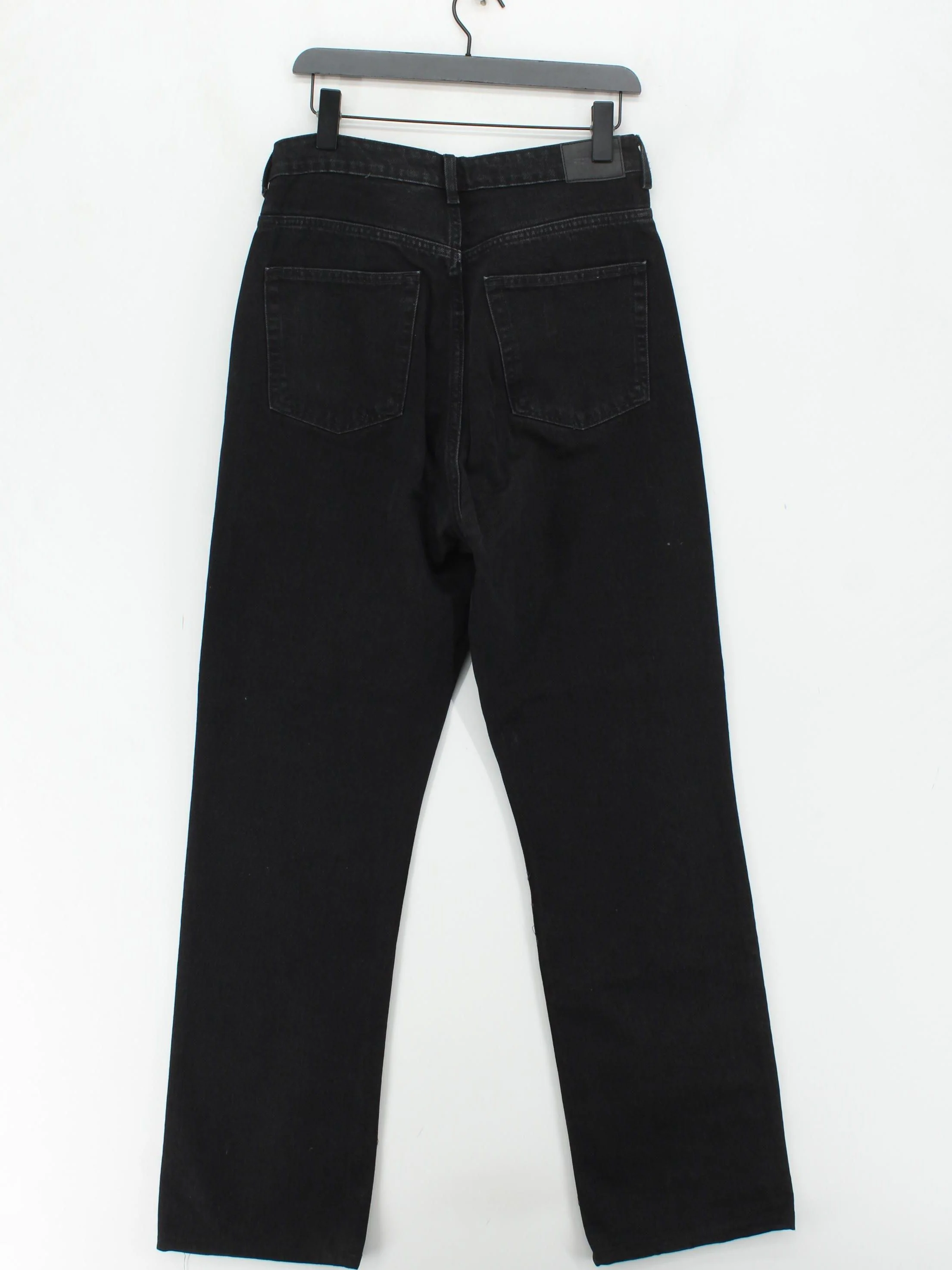 Weekday Men's Jeans L Black 100% Cotton Straight - Image 2