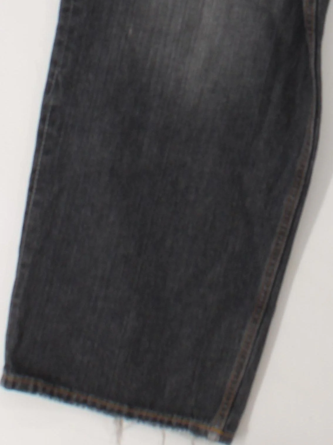 Weekday Men's Jeans M Black 100% Cotton Wide-Leg - Image 4