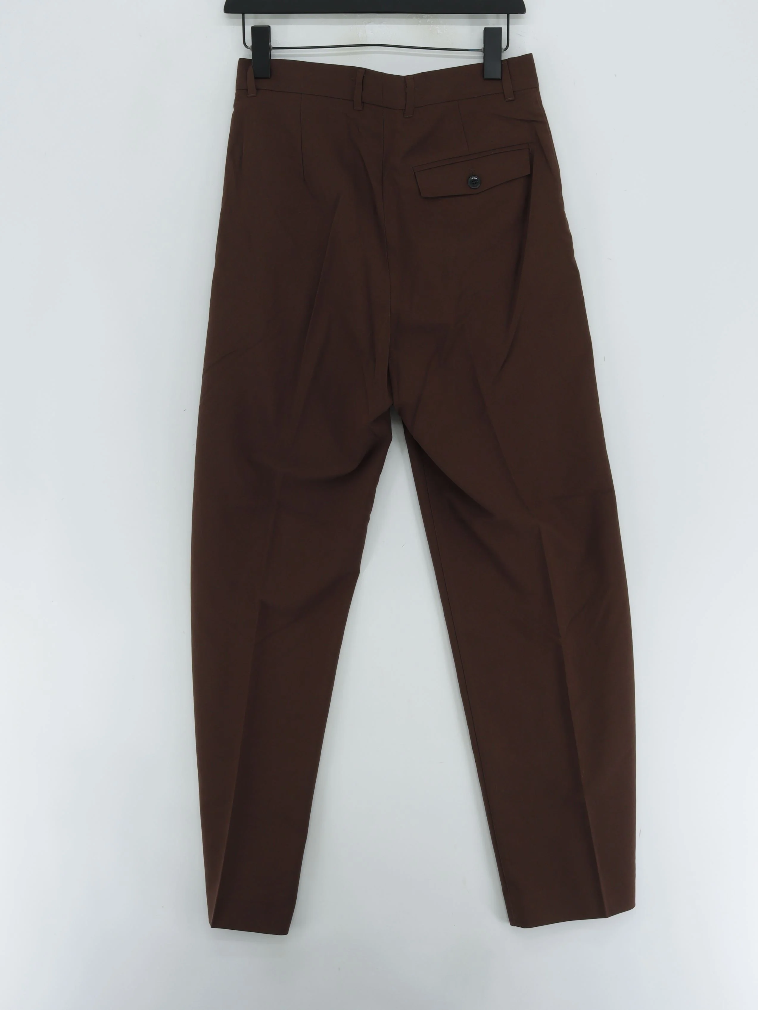 Weekday Men's Suit Trousers W 30 in Brown Polyester New with tags - Image 2