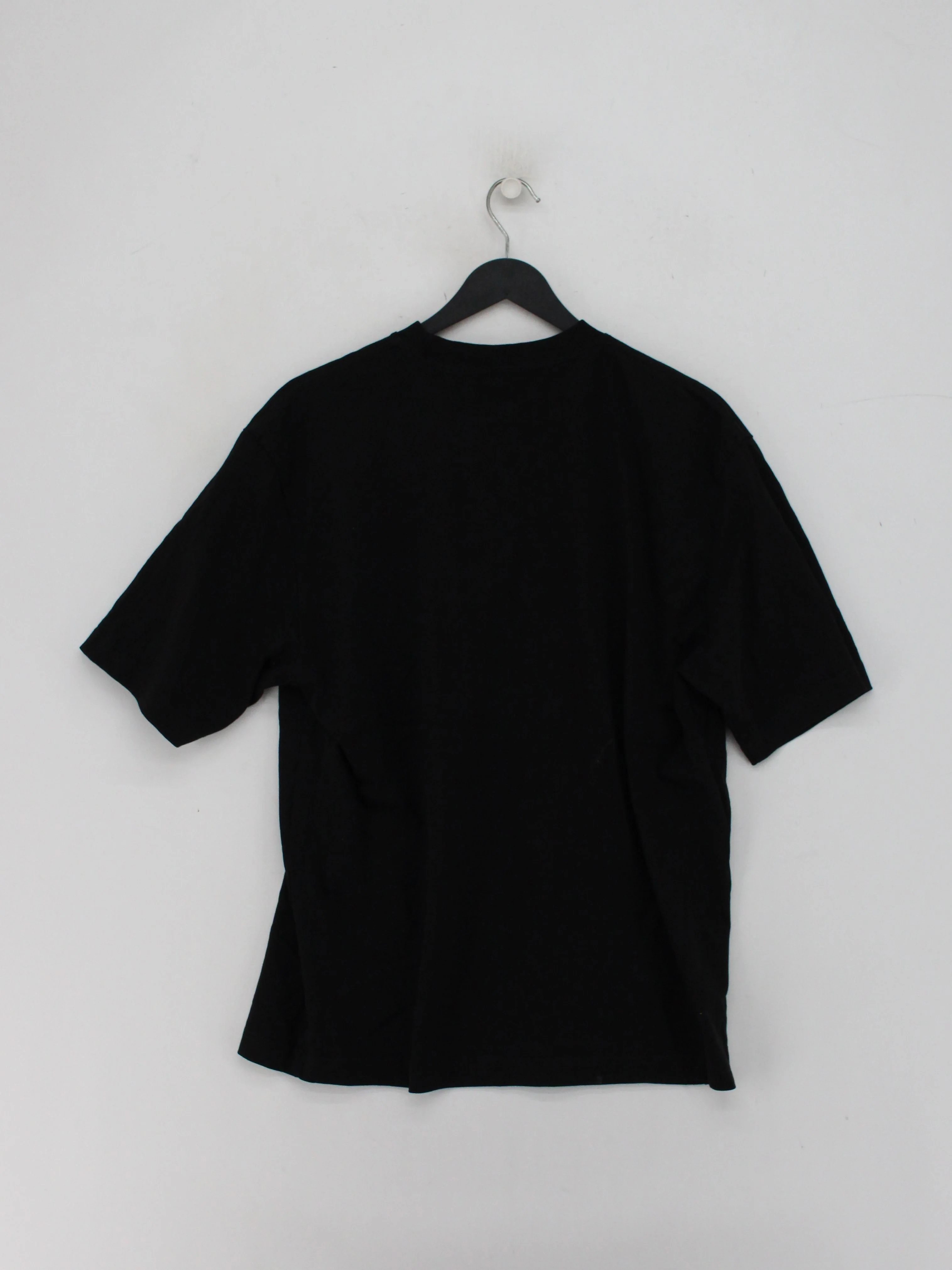 Weekday Men's T-Shirt M Black 100% Cotton Basic - Image 2
