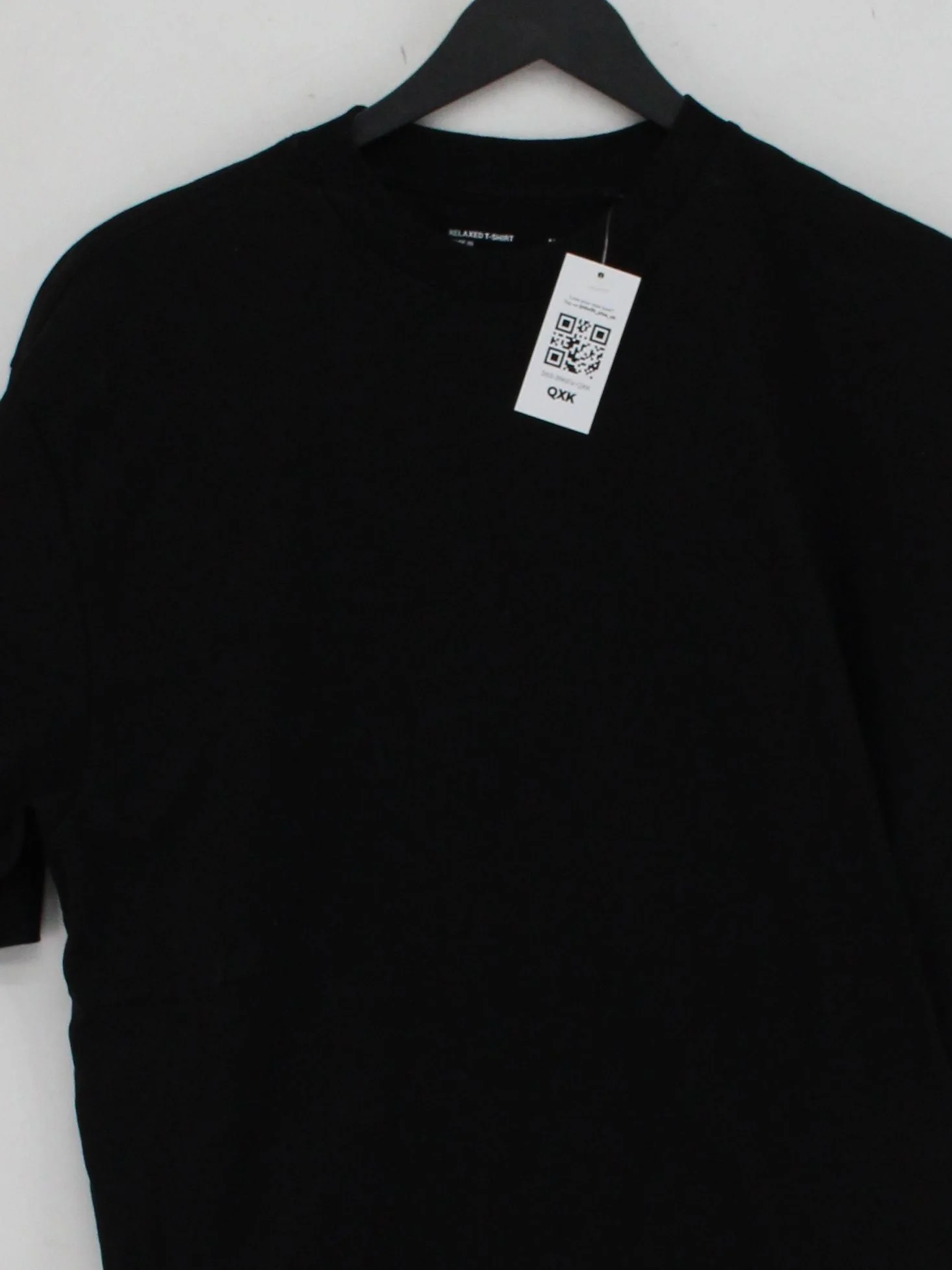 Weekday Men's T-Shirt M Black 100% Cotton Basic - Image 3