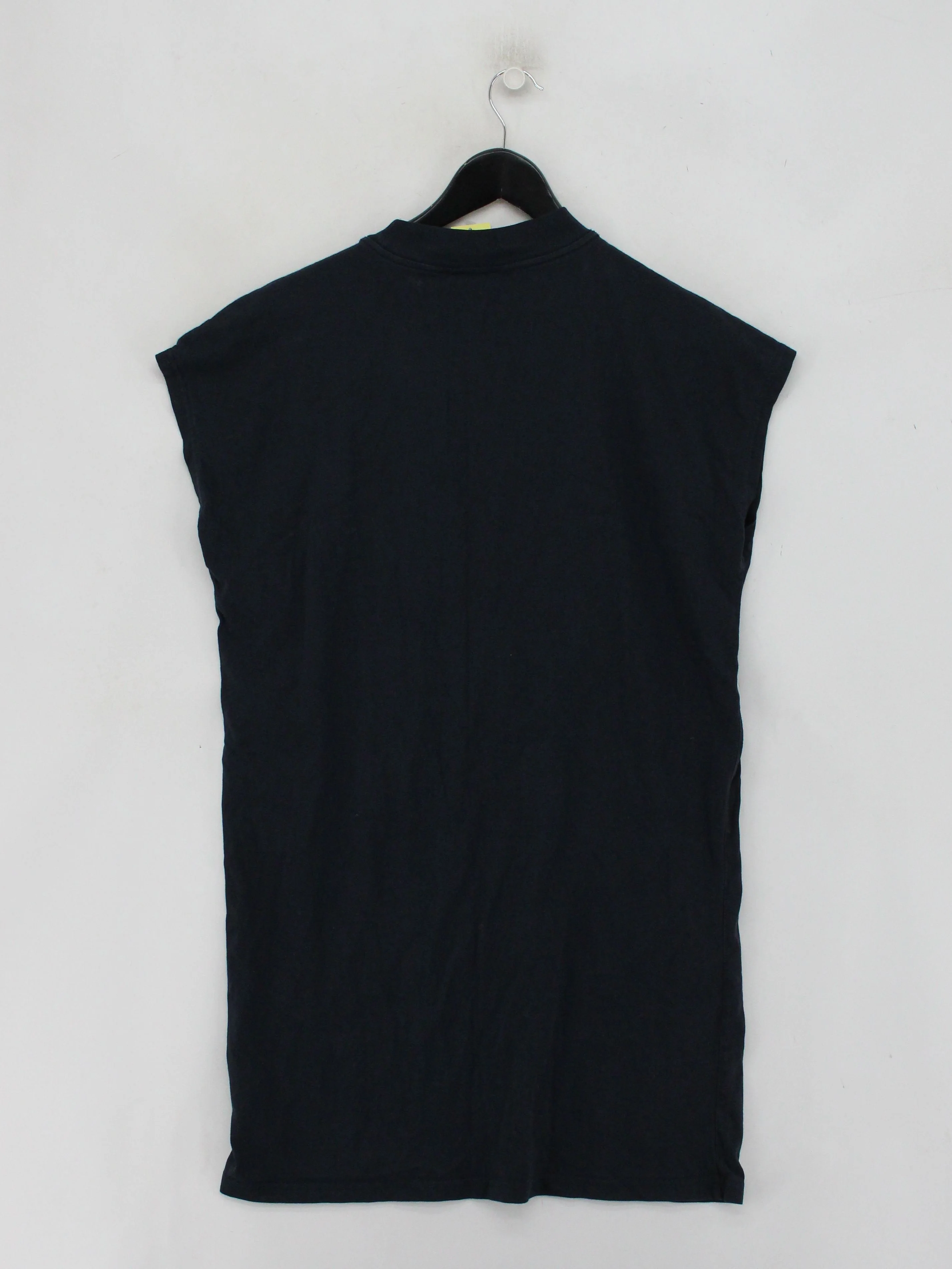 Weekday Men's T-Shirt S Black 100% Cotton Basic - Image 2