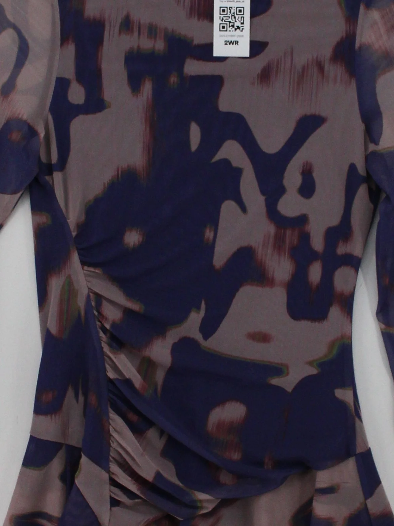 Weekday Skater Mini Dress S in Blue - Image 3