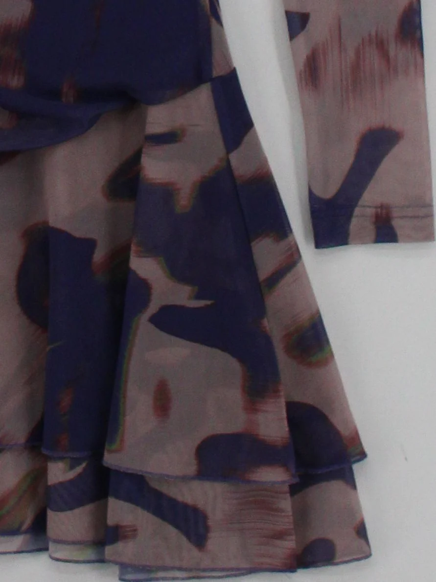 Weekday Skater Mini Dress S in Blue - Image 4