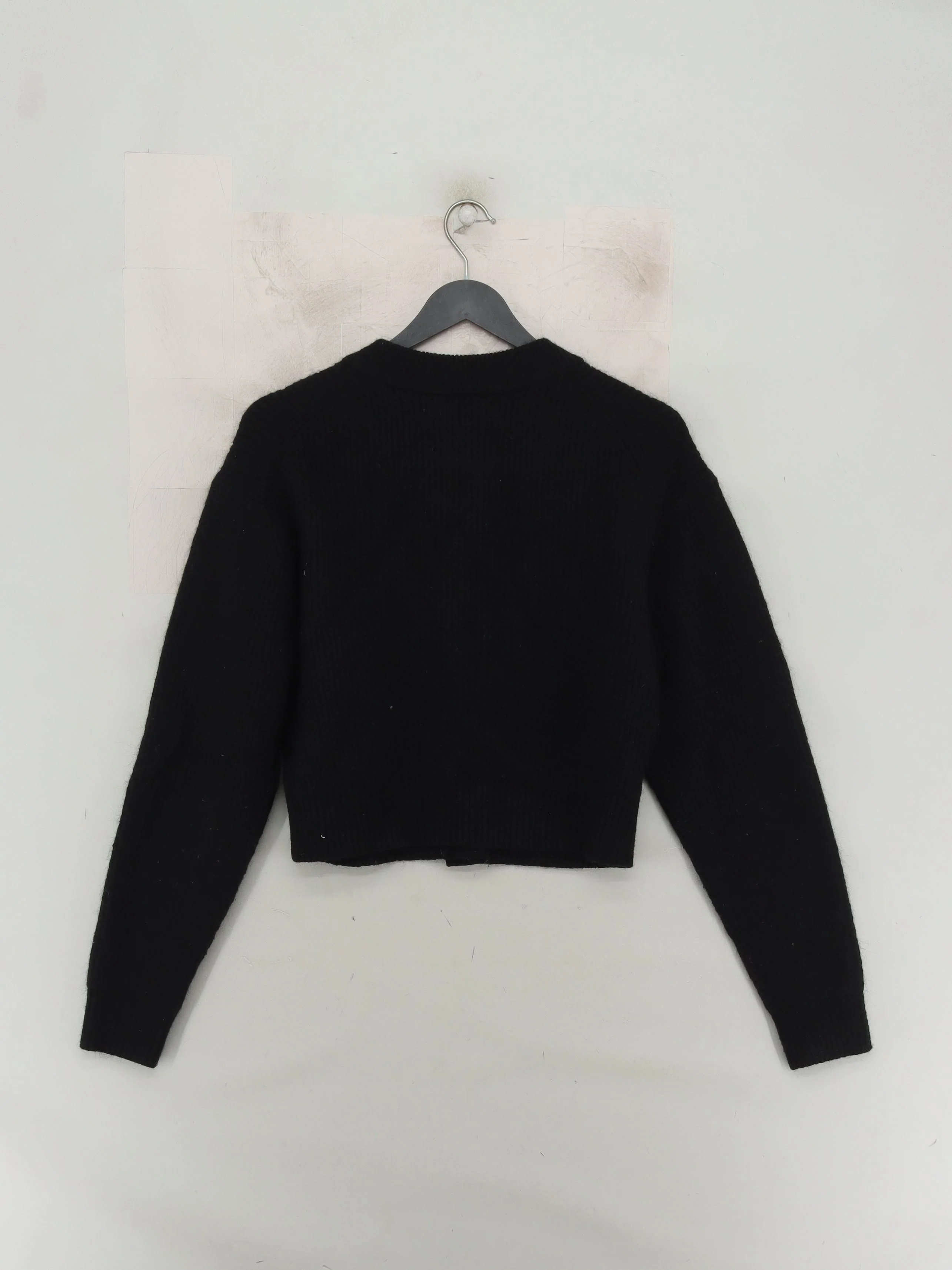 Weekday Women's Cardigan XS Black Polyester - Image 2