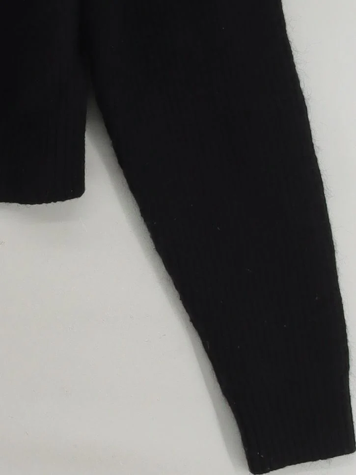 Weekday Women's Cardigan XS Black Polyester - Image 4