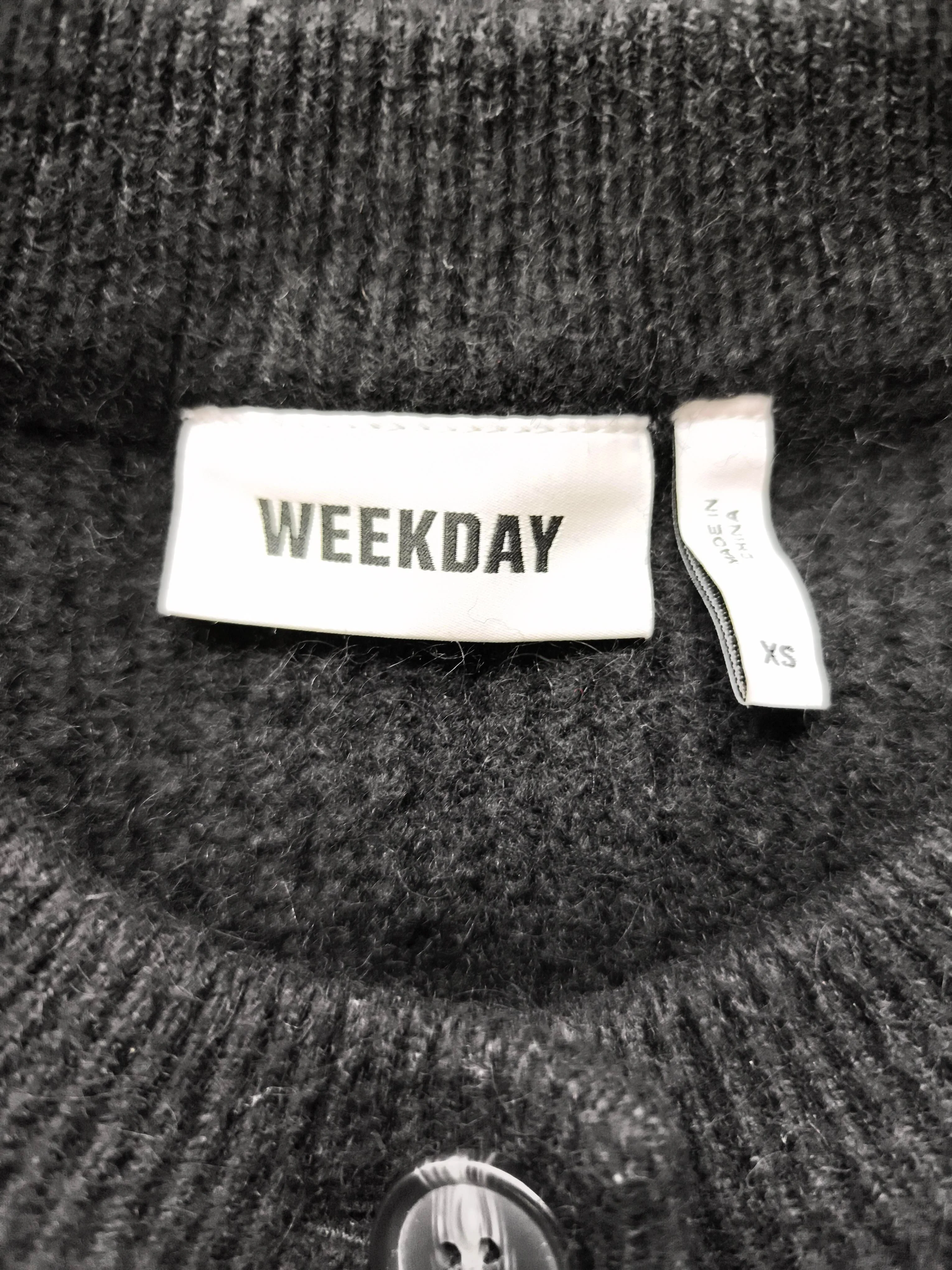 Weekday Women's Cardigan XS Black Polyester - Image 5