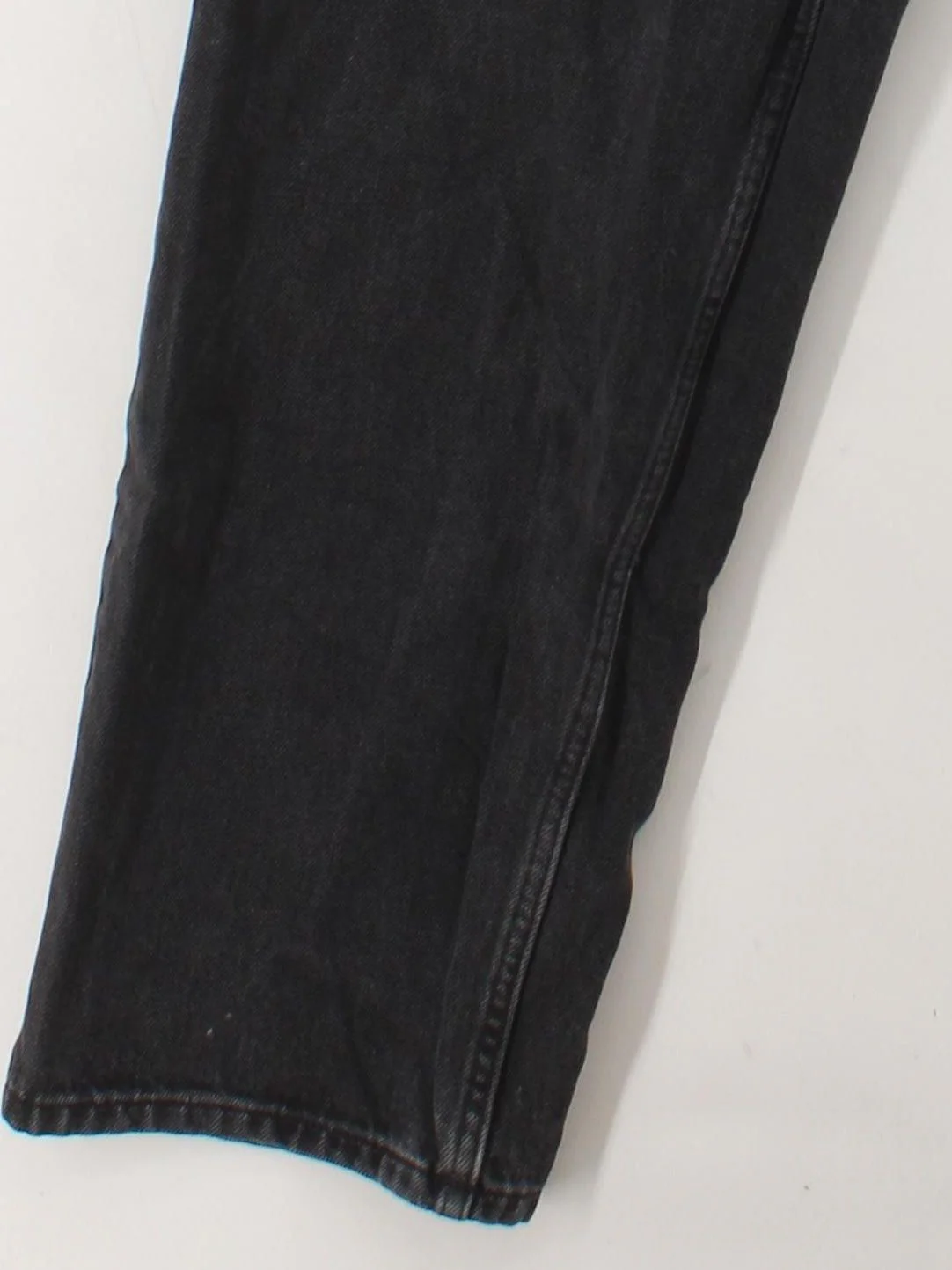 Weekday Women's Jeans M Black 100% Cotton Wide-Leg - Image 4