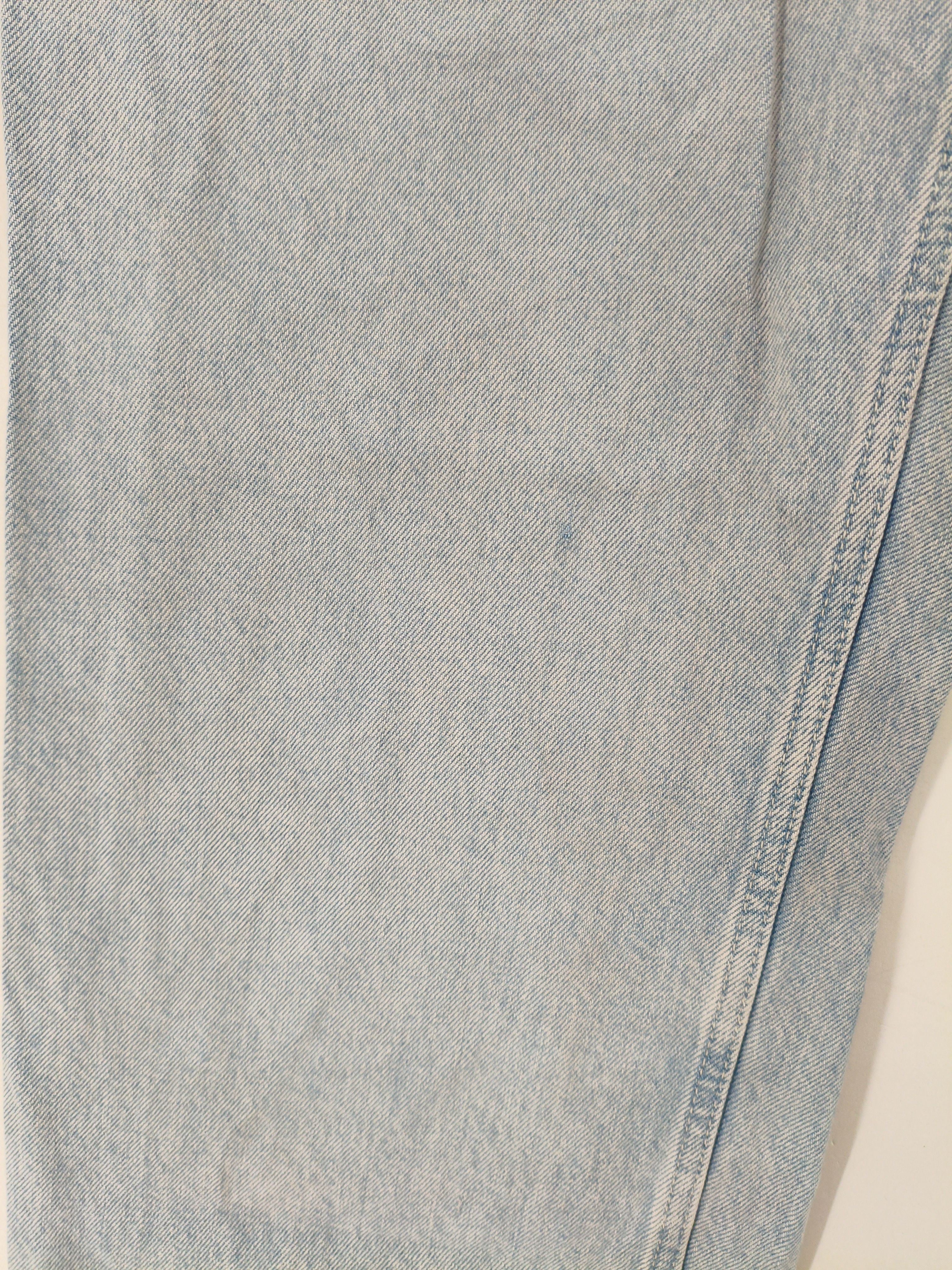 Weekday Women's Jeans UK 4 Blue 100% Cotton Wide-Leg - Image 5