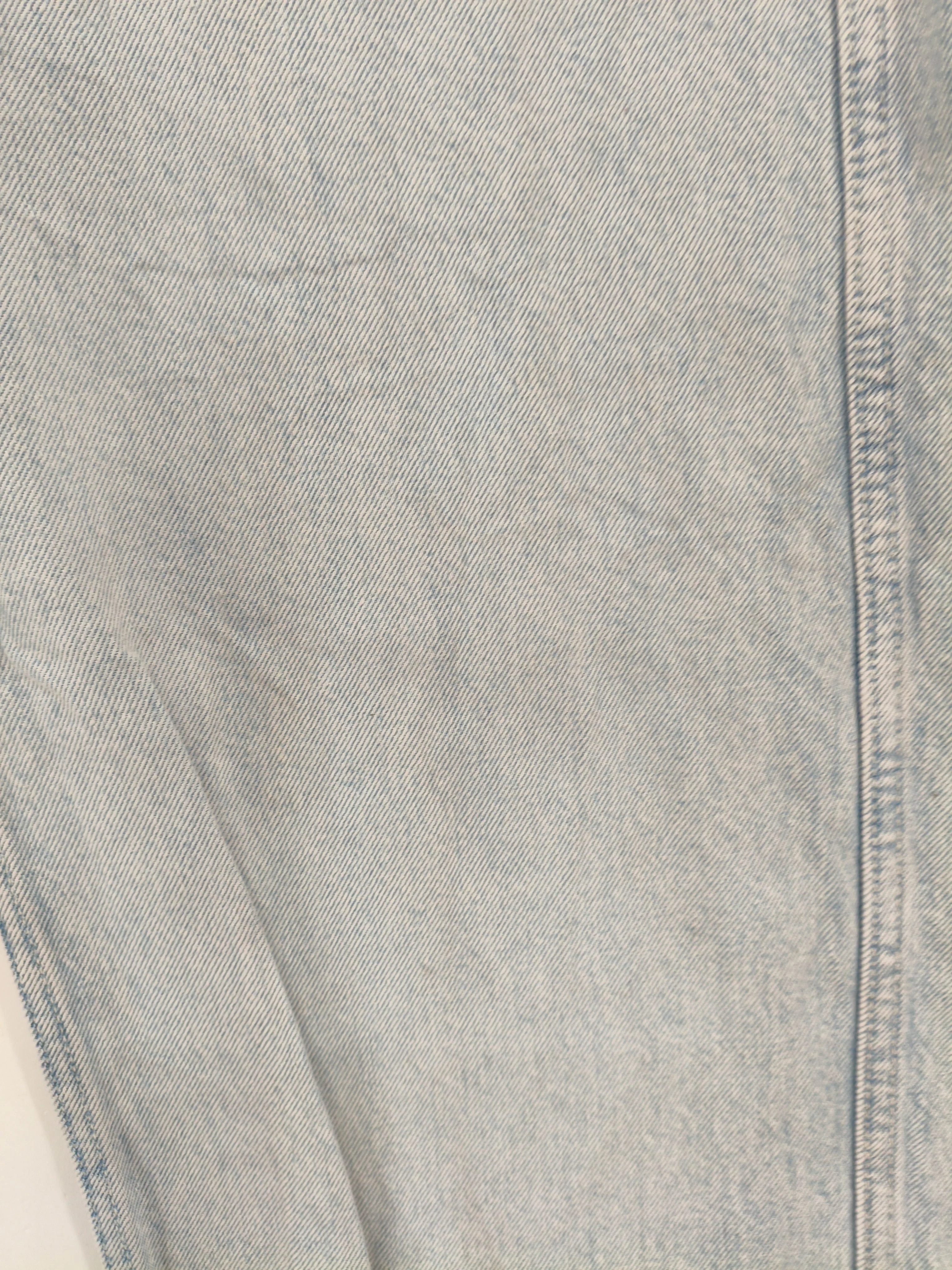 Weekday Women's Jeans UK 4 Blue 100% Cotton Wide-Leg - Image 6
