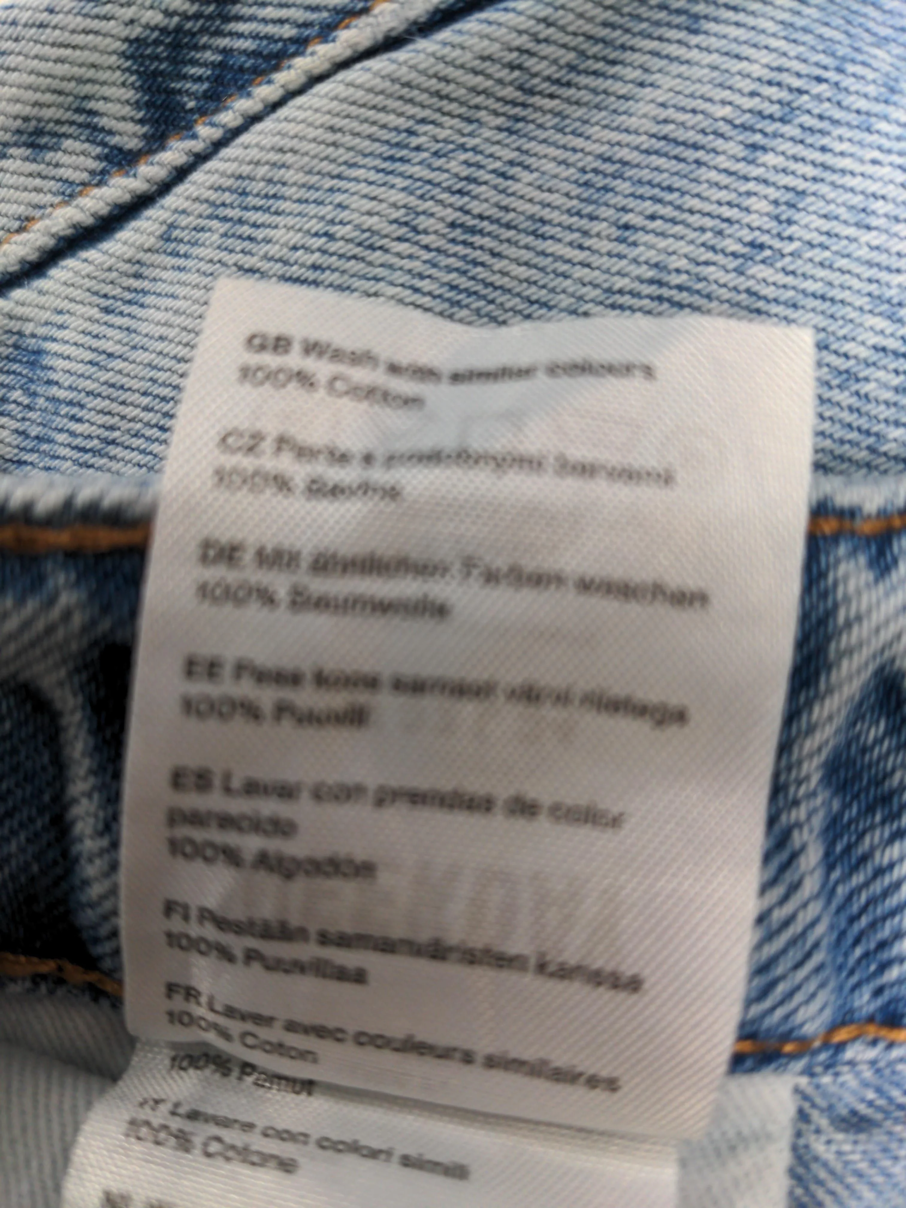 Weekday Women's Jeans W 32 in Blue 100% Cotton Wide-Leg - Image 6
