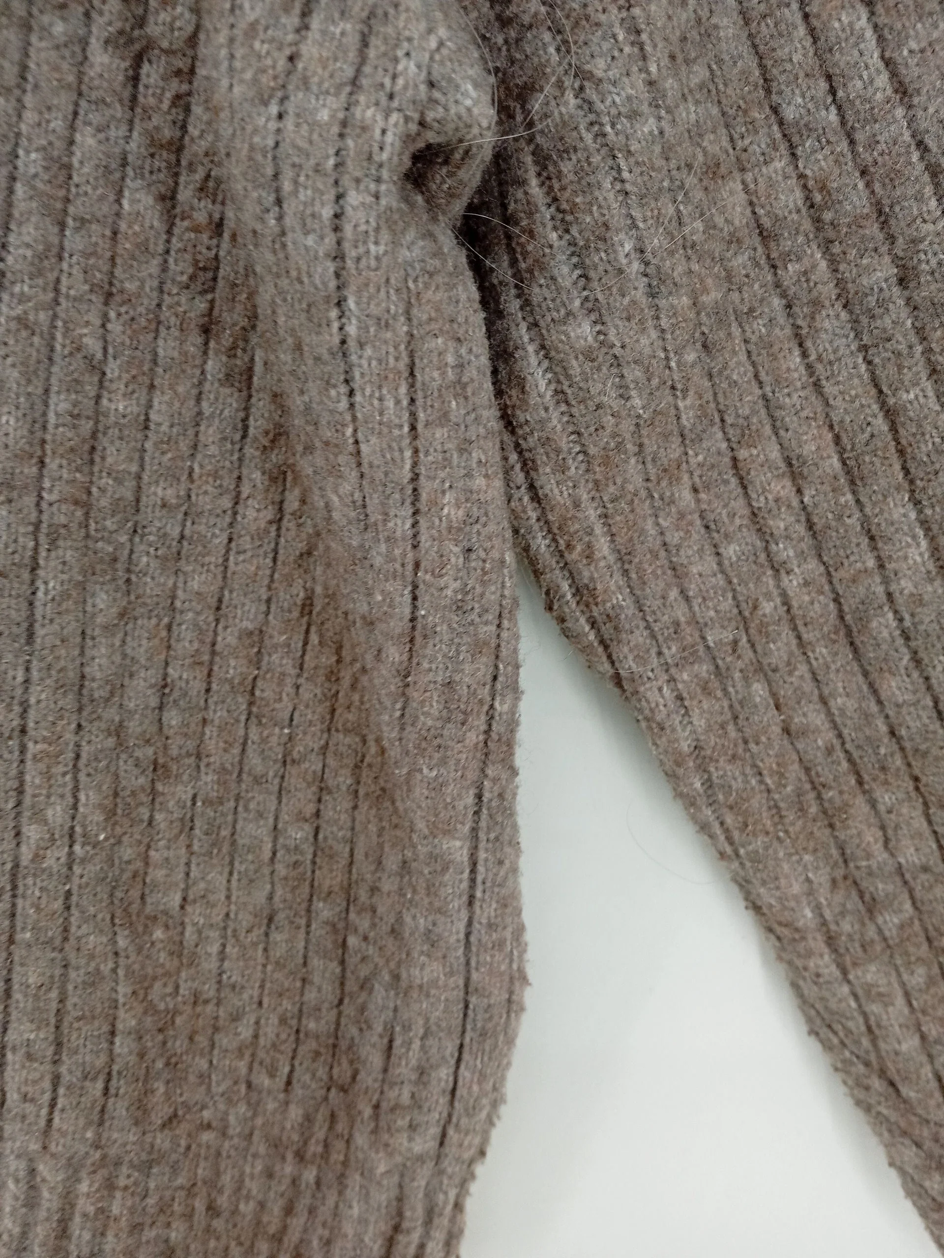 Weekday Women's Jumper S Brown Polyamide with Polyester, Elastane, Wool Pullover - Image 5