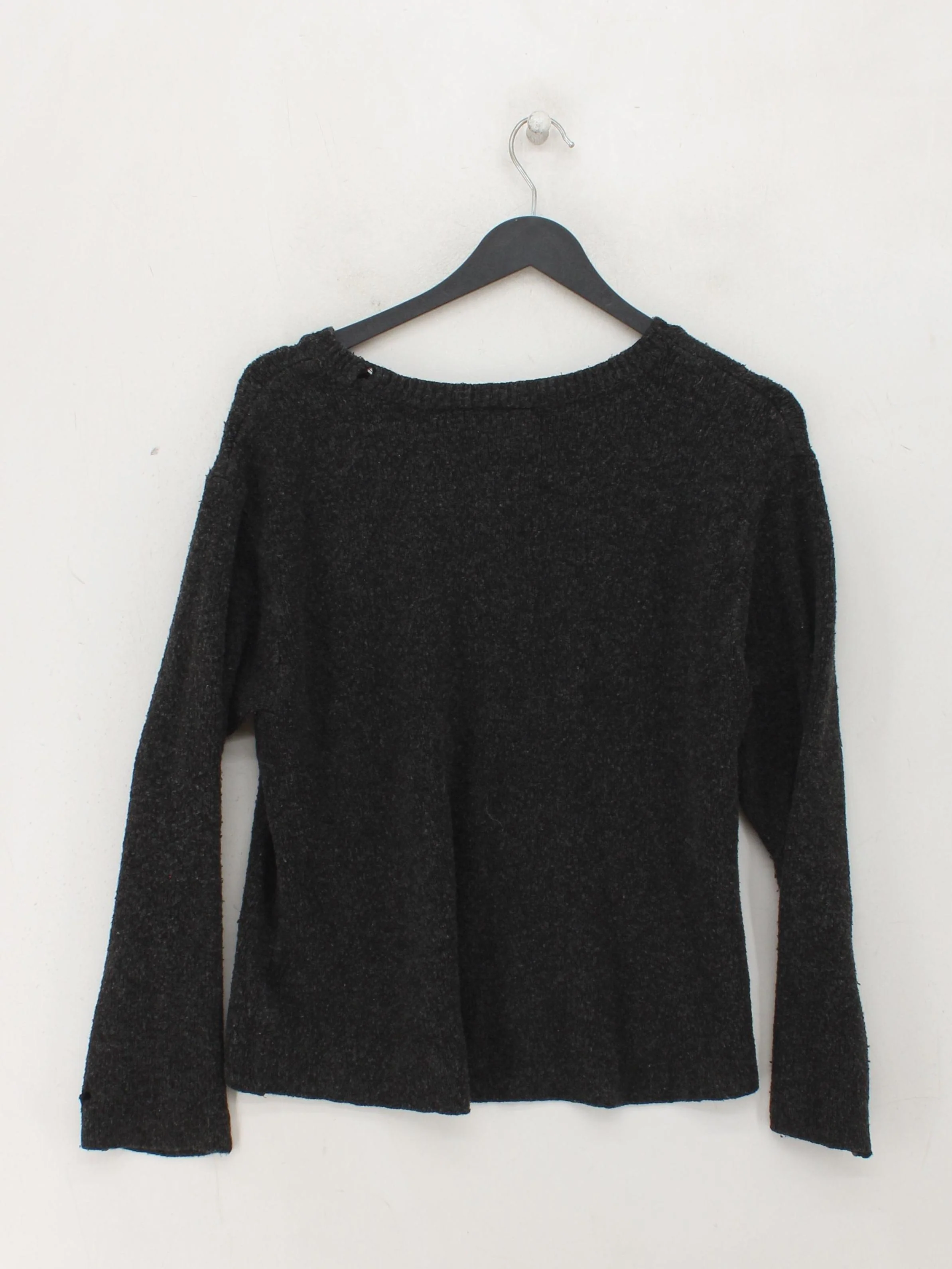 Weekday Women's Jumper UK 2 Grey Acrylic with Polyamide, Wool, Elastane Pullover - Image 2