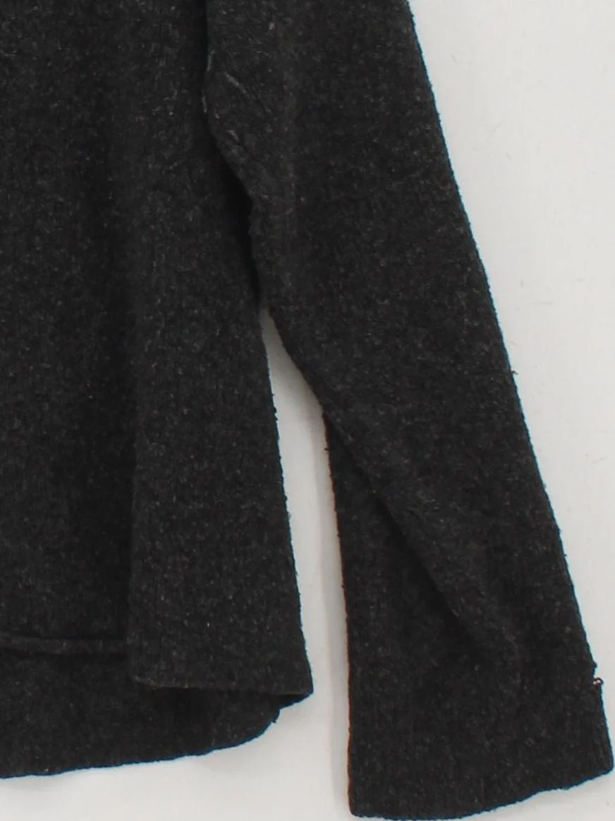 Weekday Women's Jumper UK 2 Grey Acrylic with Polyamide, Wool, Elastane Pullover - Image 4
