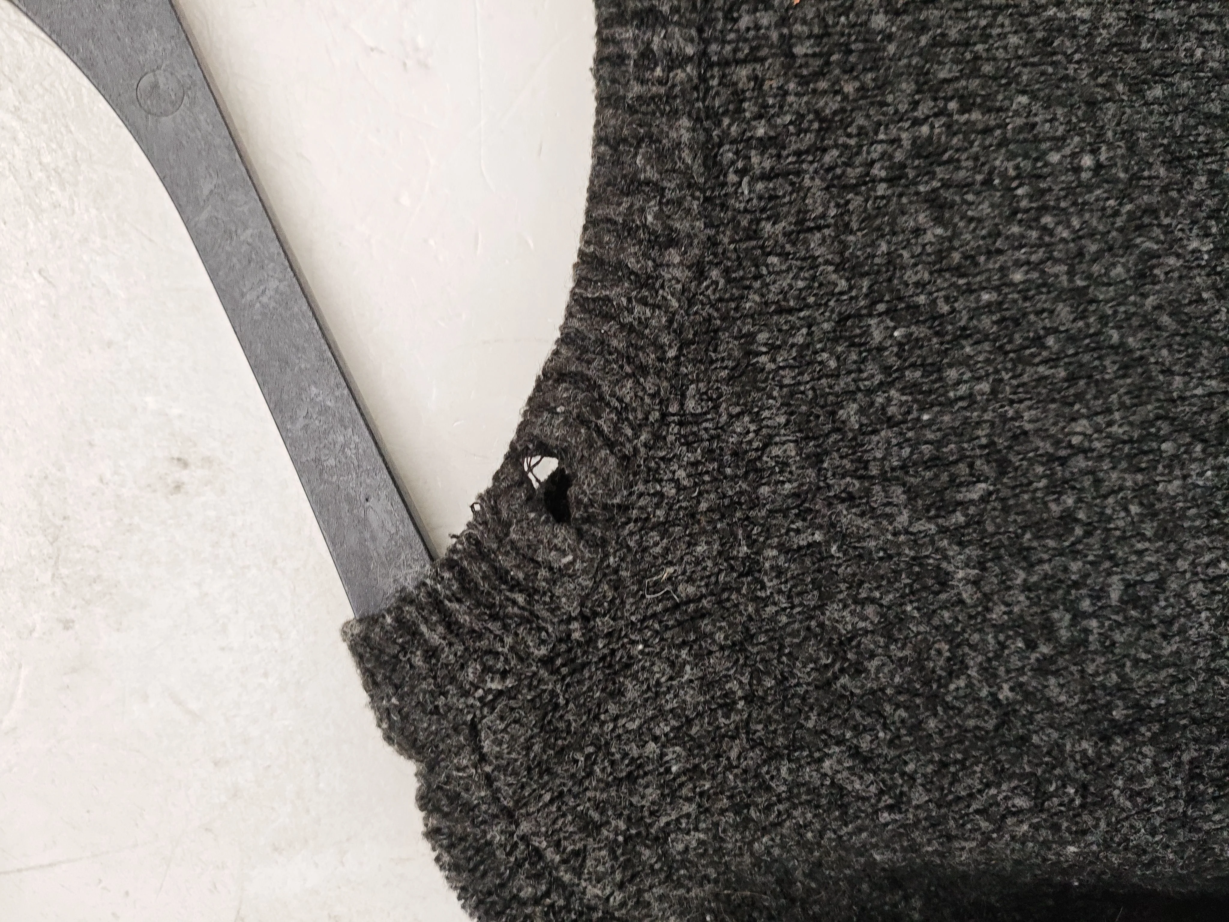 Weekday Women's Jumper UK 2 Grey Acrylic with Polyamide, Wool, Elastane Pullover - Image 6