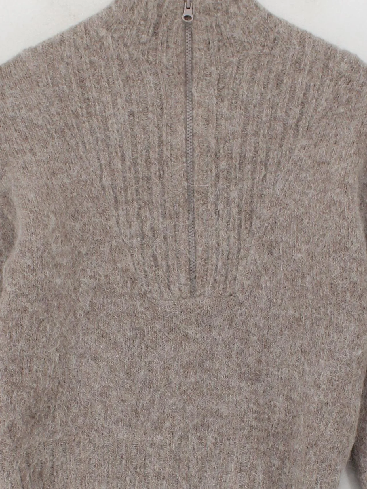 Weekday Women's Jumper XS Tan Other with Acrylic, Polyamide, Elastane Pullover - Image 3