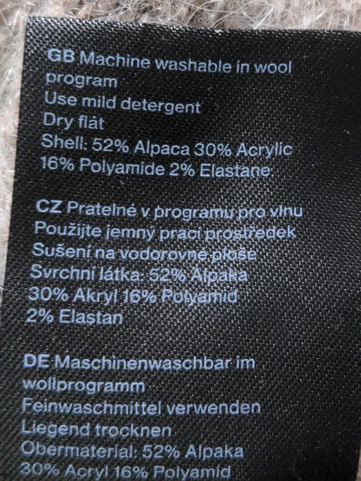 Weekday Women's Jumper XS Tan Other with Acrylic, Polyamide, Elastane Pullover - Image 6