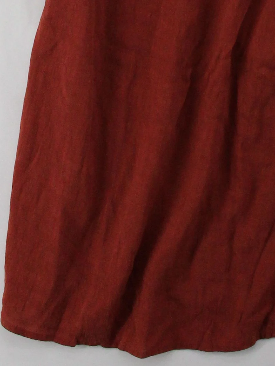 Weekday Women's Jumpsuit UK 16 Brown Viscose with Lyocell Modal, Linen Jumpsuit - Image 4