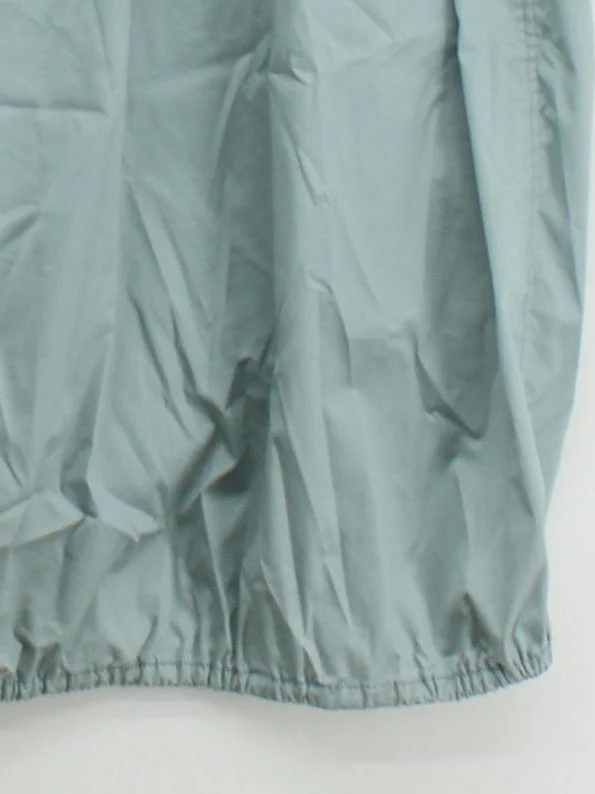 Weekday Women's Midi Skirt UK 8 Green Cotton with Polyamide, Elastane A-Line - Image 4